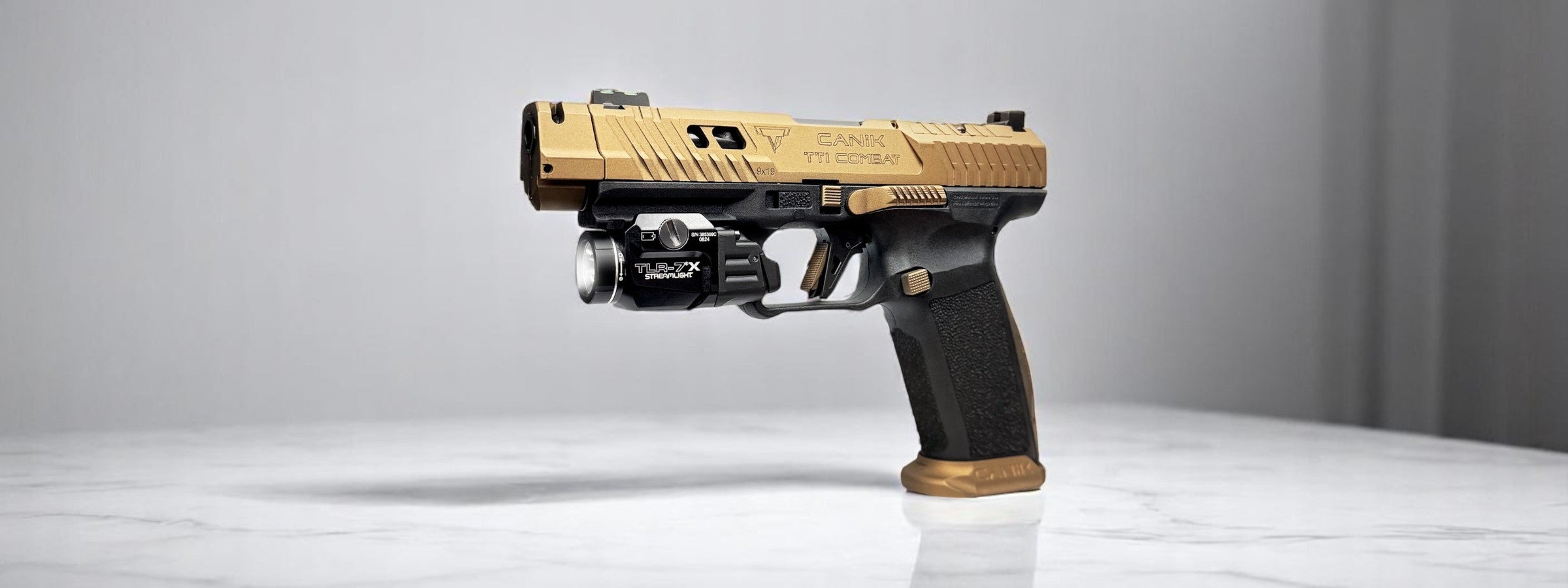 Canik TTI Combat w/ Streamlight TLR-7X Holsters