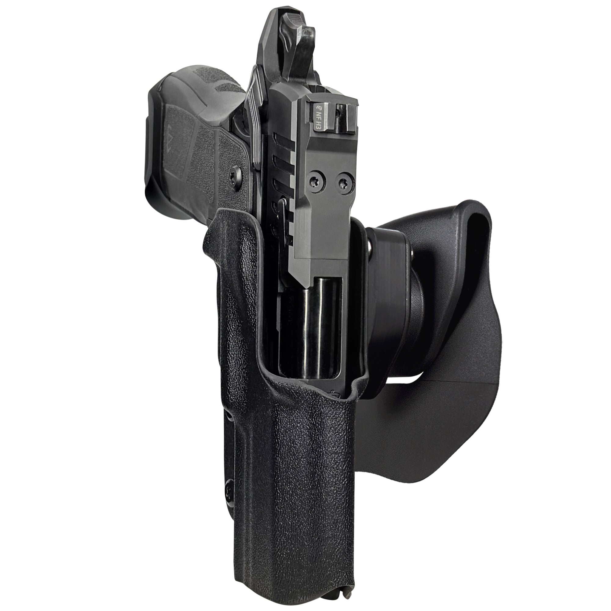 OA Defense 2311 Compact Pro Elite OWB Quick Release Paddle Holster in Black