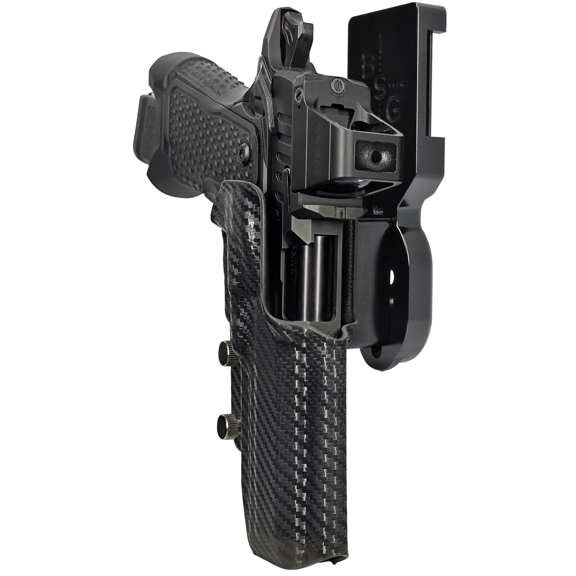 OA Defense 2311 Pro Elite Pro Heavy Duty Competition Holster Pro Heavy Duty Competition Holster Black / Carbon Fiber