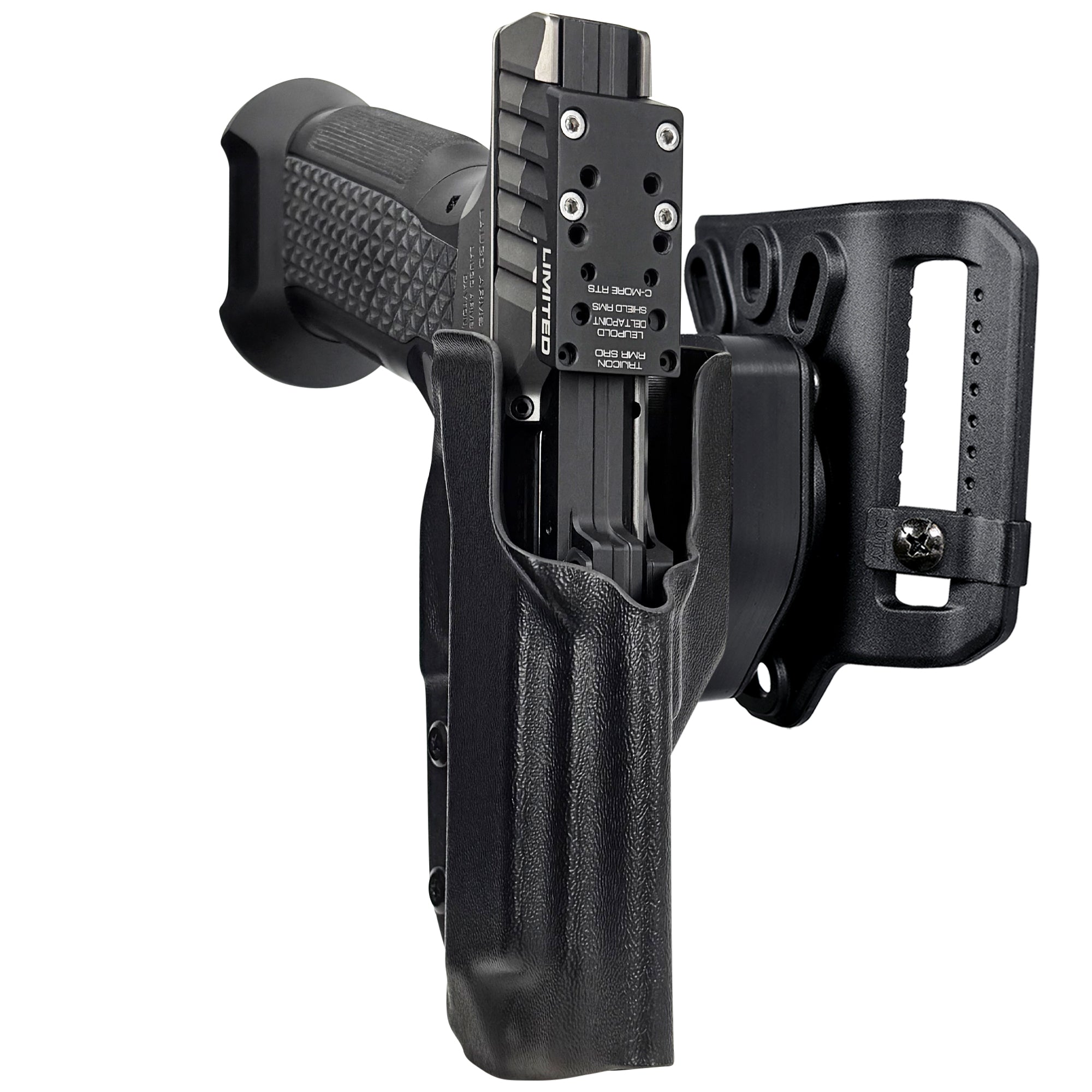 Laugo Arms Alien Creator Limited Optics Quick Release Belt Loop Holster in Black