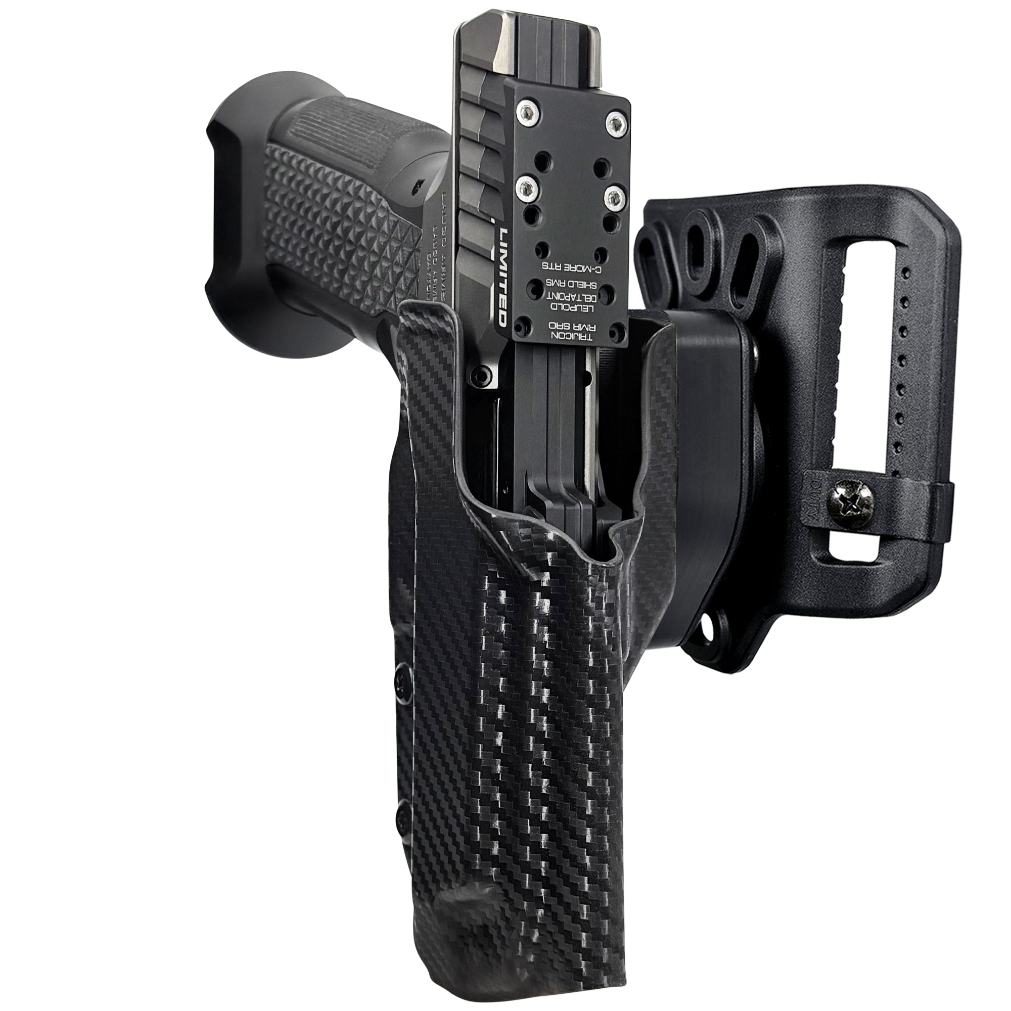 Laugo Arms Alien Creator Limited Optics Quick Release Belt Loop Holster in Black