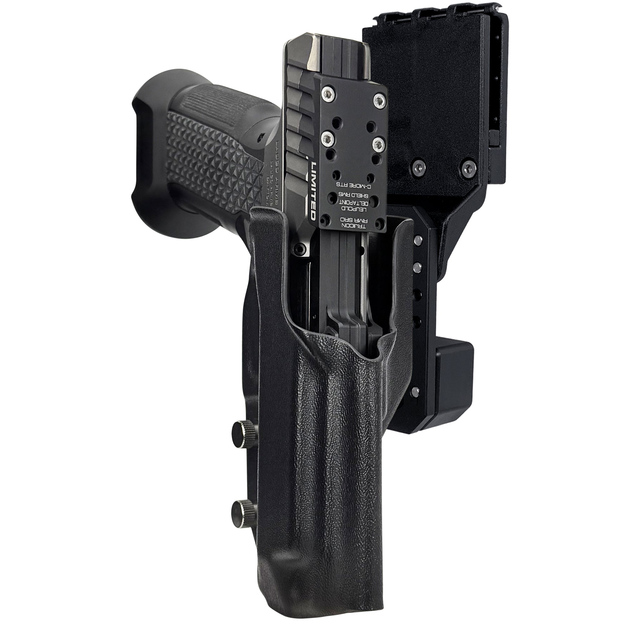 Laugo Arms Alien Creator Limited Optics Pro Competition Holster in Black