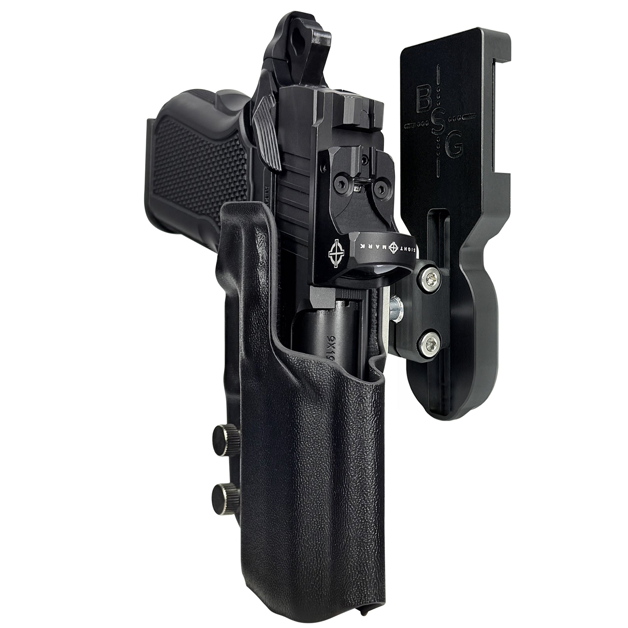 Alpha Foxtrot Attila Pro Ball Joint Competition Holster in Black