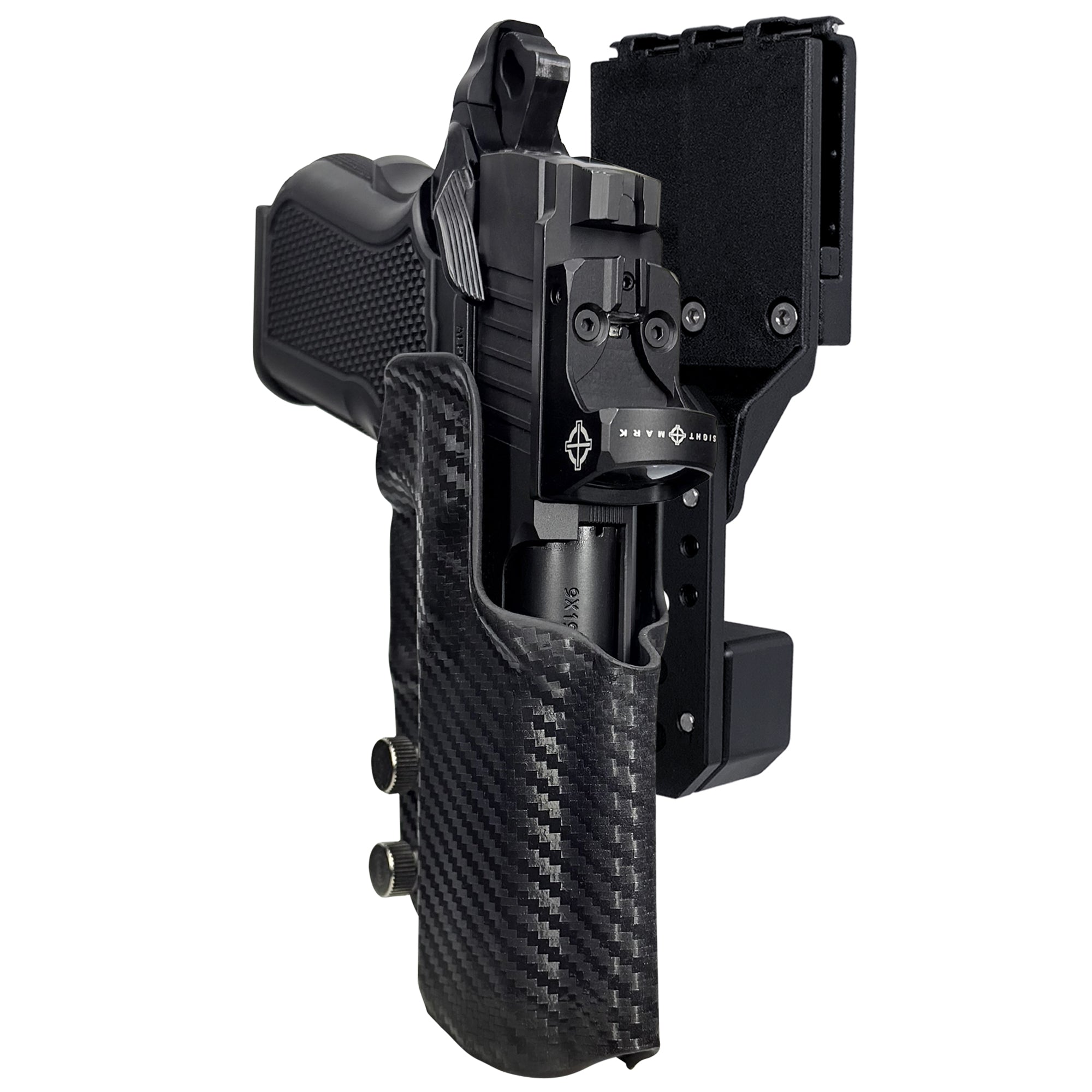 Alpha Foxtrot Attila Pro Competition Holster in Carbon Fiber