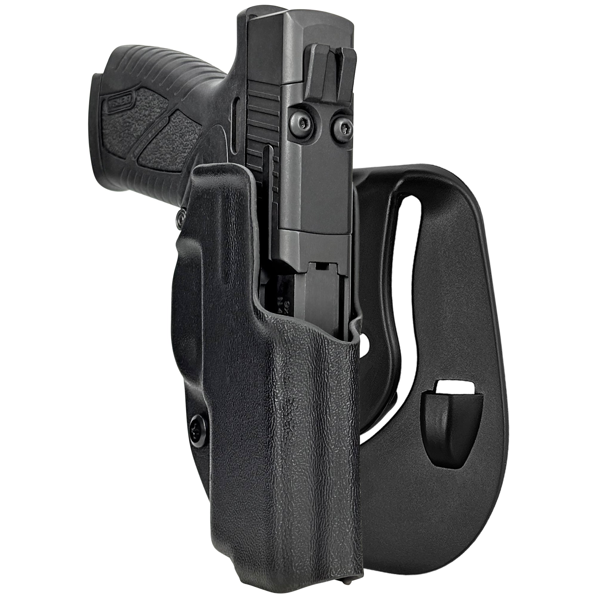 Bersa BP9CC OWB Paddle Holster in Black