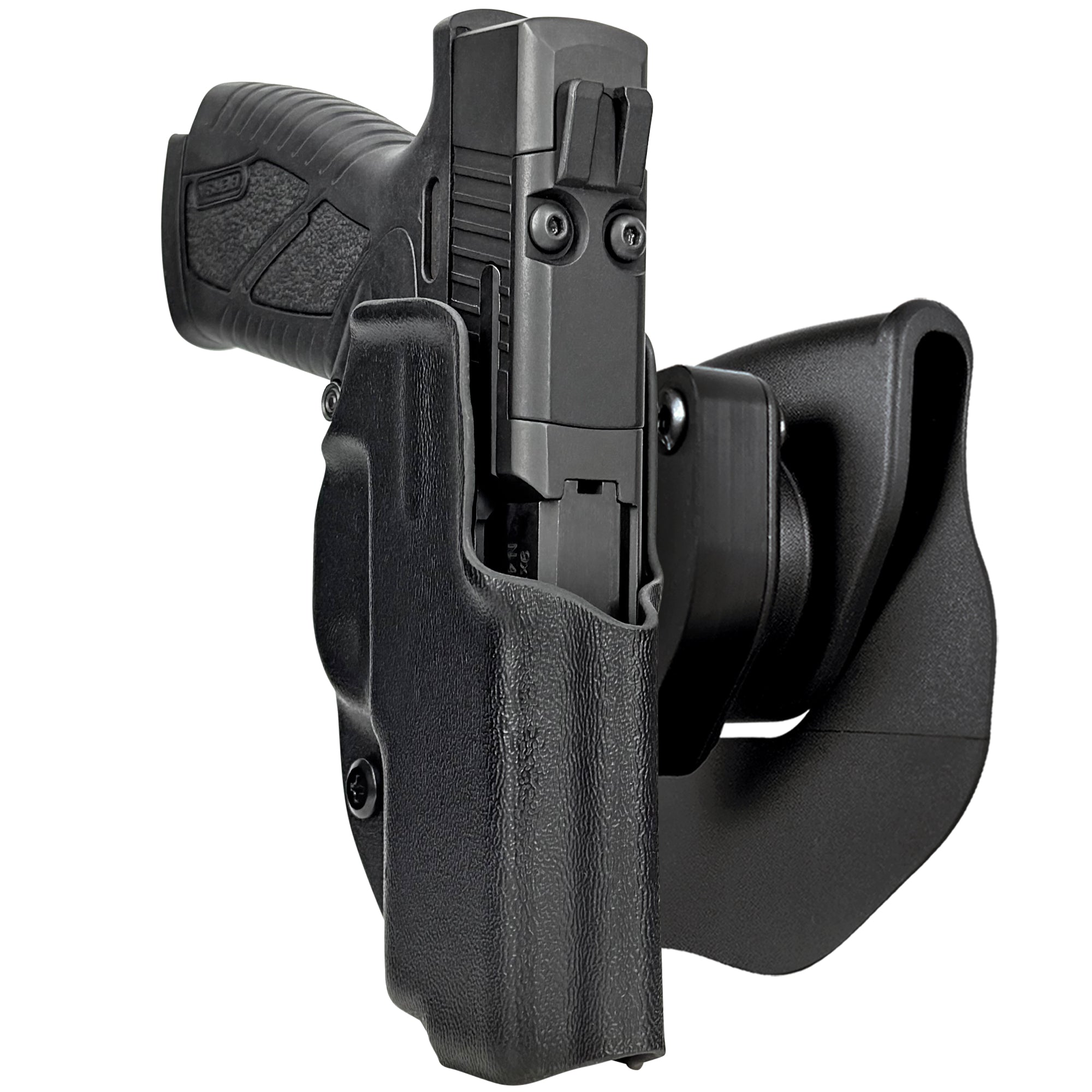 Bersa BP9CC OWB Quick Release Paddle Holster in Black
