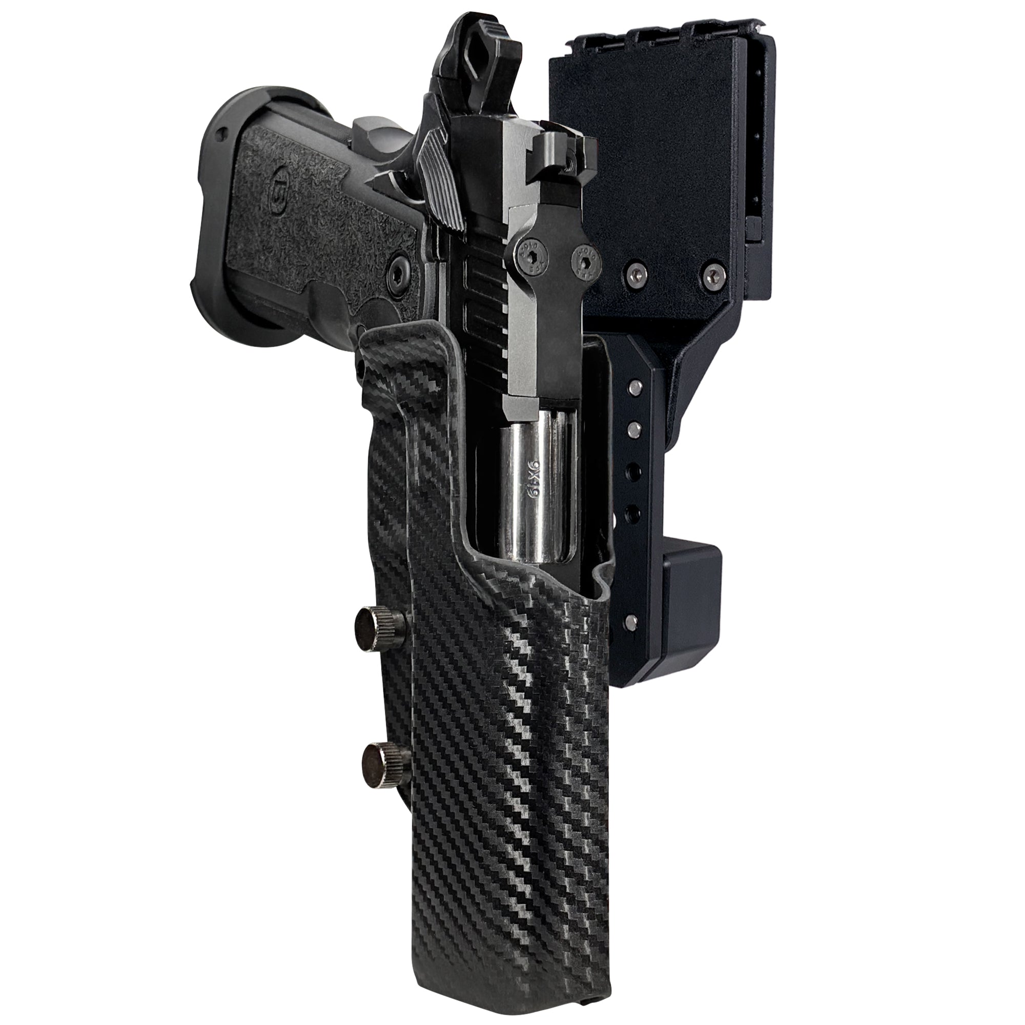Bersa M2XI Pro Competition Holster in Carbon Fiber
