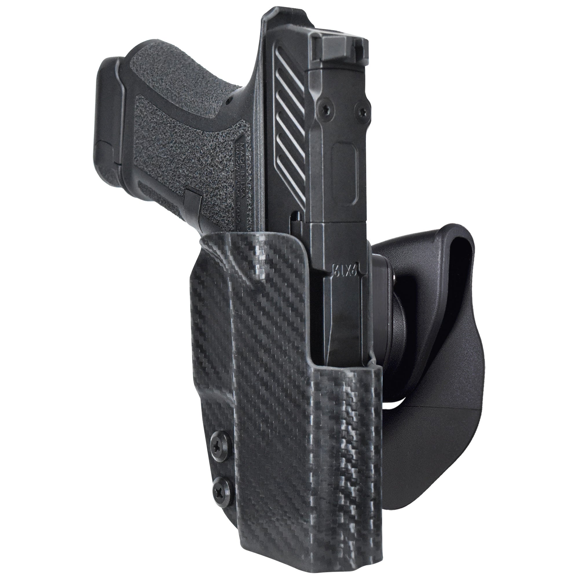 Shadow Systems CR920 Combat OWB Quick Release Paddle Holster in Carbon Fiber