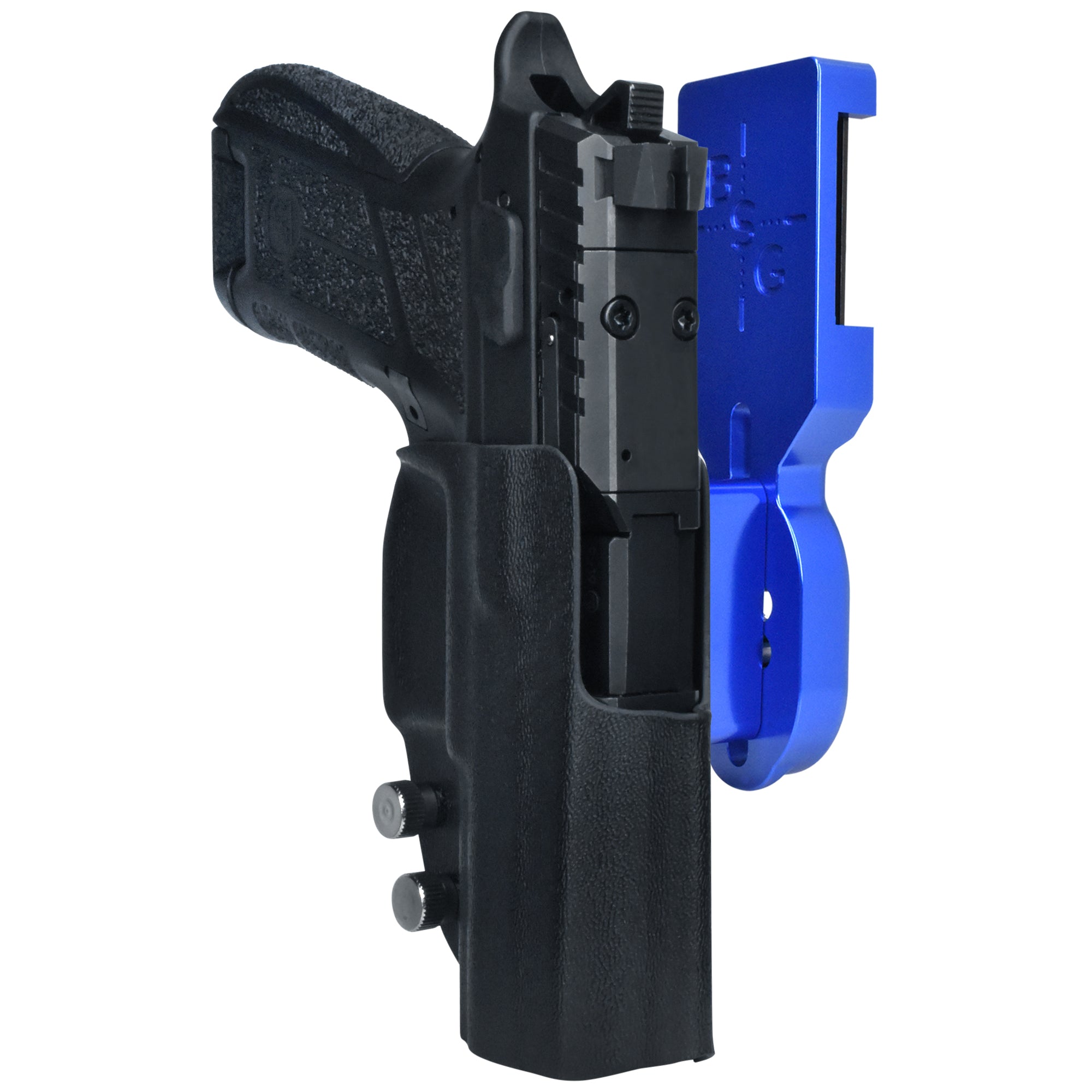 CZ P-09 C Nocturne Pro Heavy Duty Competition Holster in Blue / Black