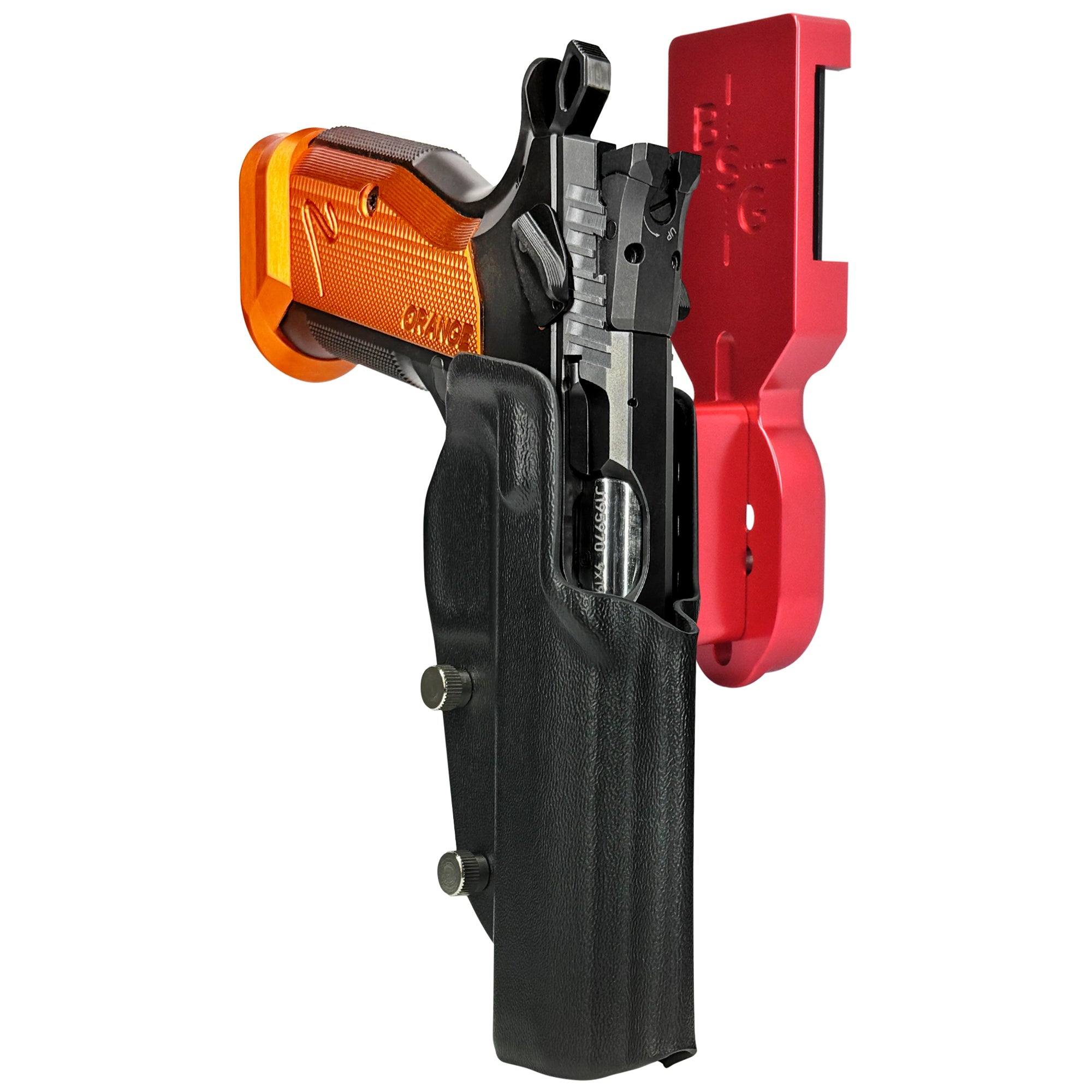 CZ TS2 Orange Pro Heavy Duty Competition Holster in Red / Black