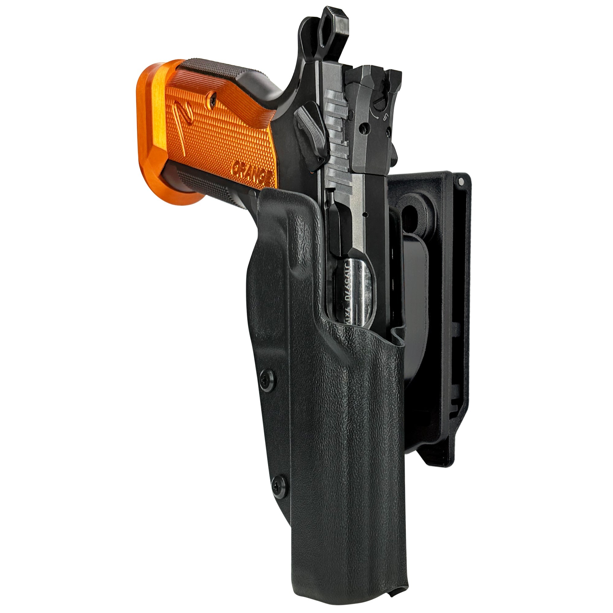 CZ TS2 Orange Quick Release IDPA Holster in Black