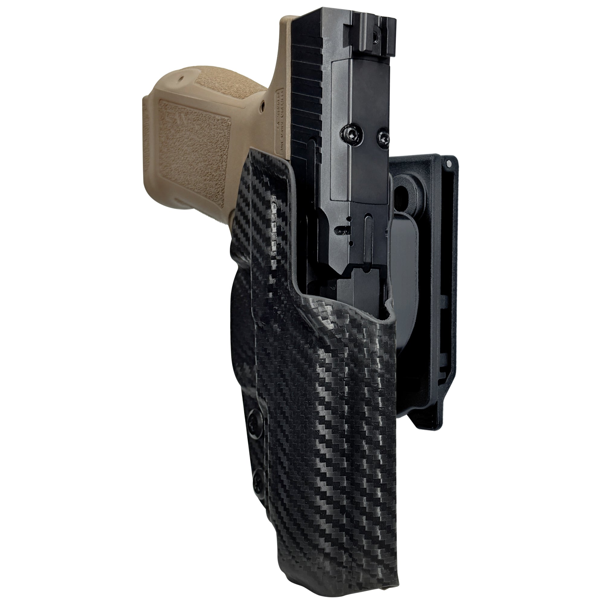 Canik METE MC9LS Quick Release IDPA Holster in Carbon Fiber