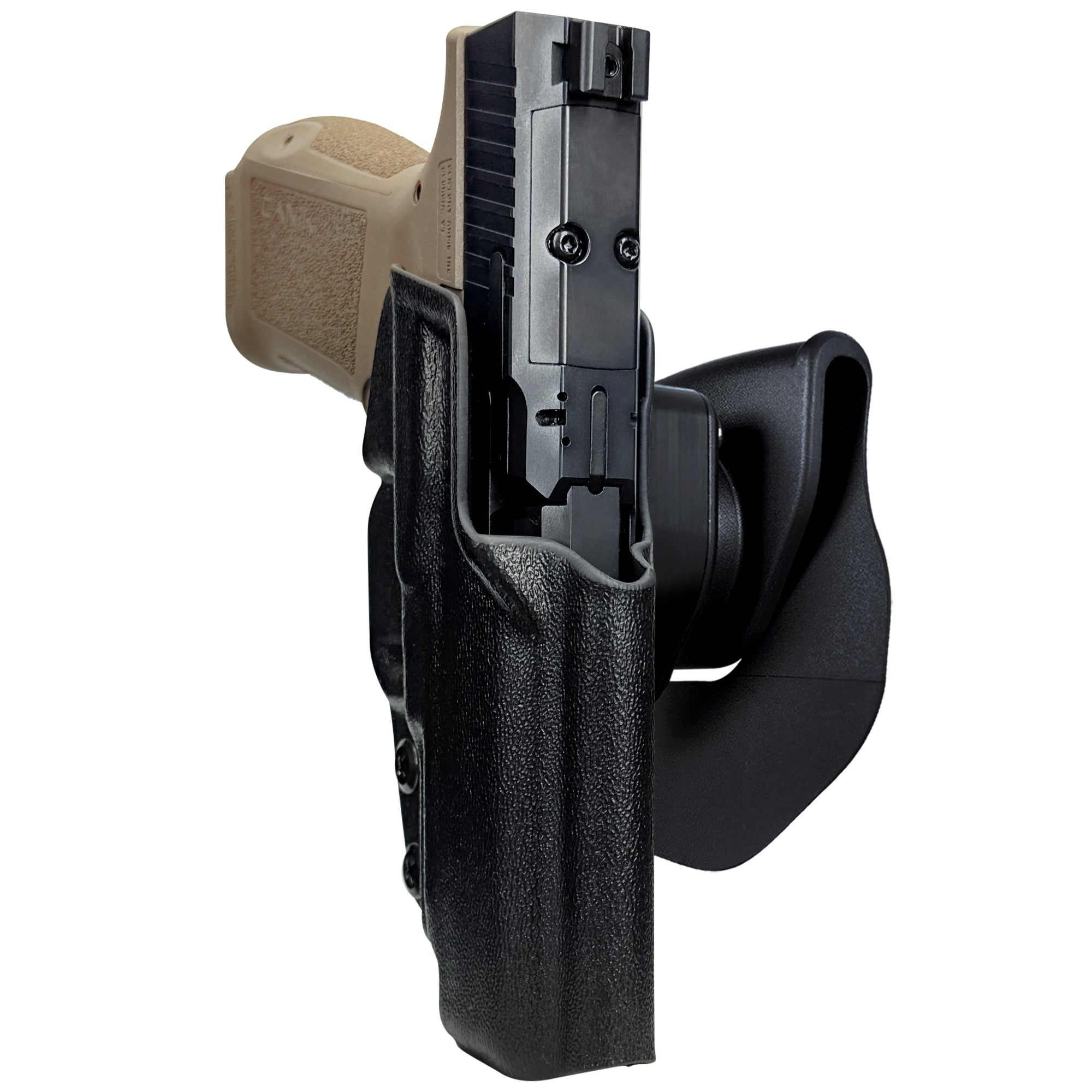 Canik METE MC9LS OWB Quick Release Paddle Holster in Black