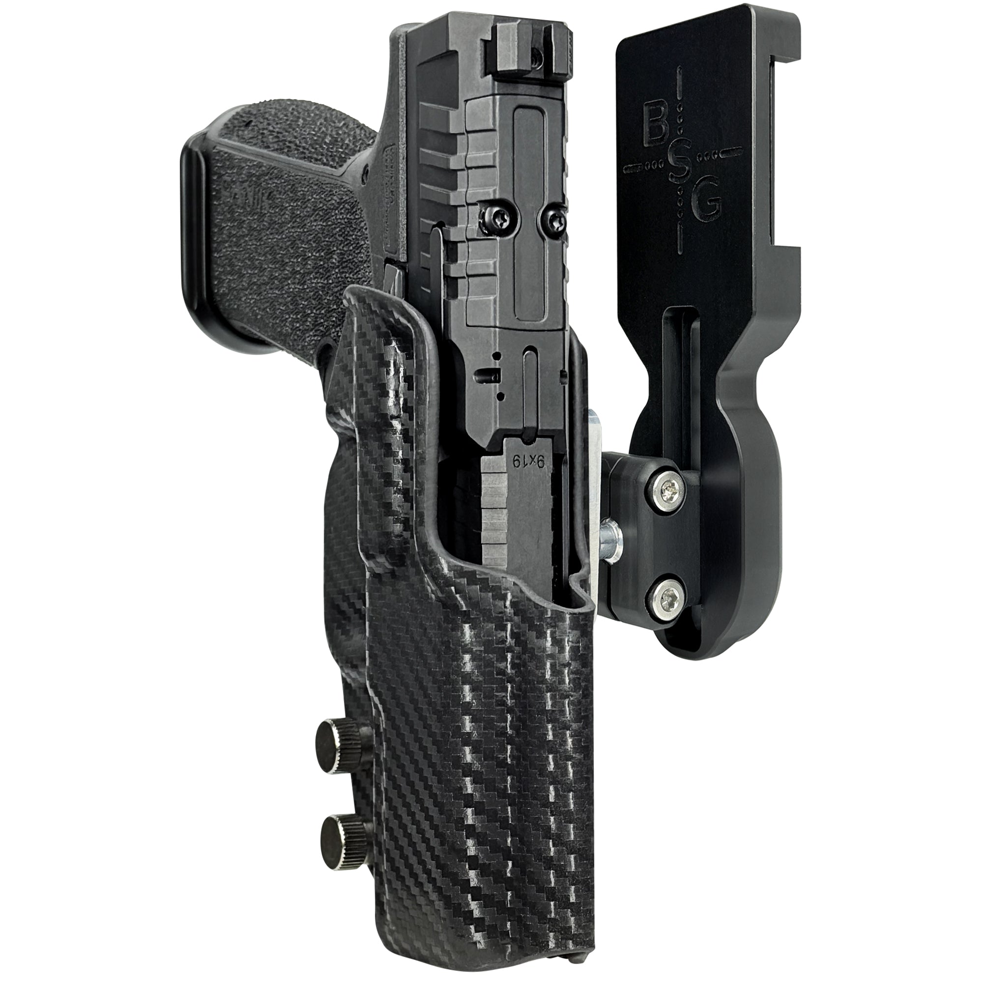 Canik METE MC9 PRIME Pro Ball Joint Competition Holster in Carbon Fiber