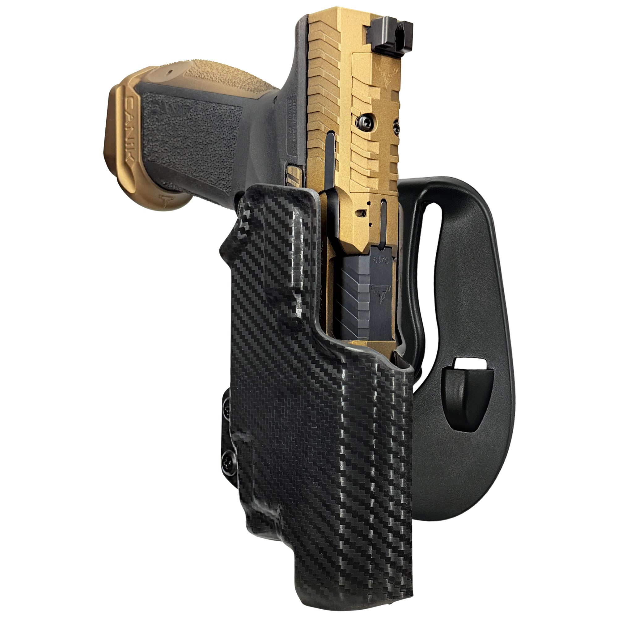 TTI Combat TLR-7X OWB Paddle Holster in Carbon Fiber