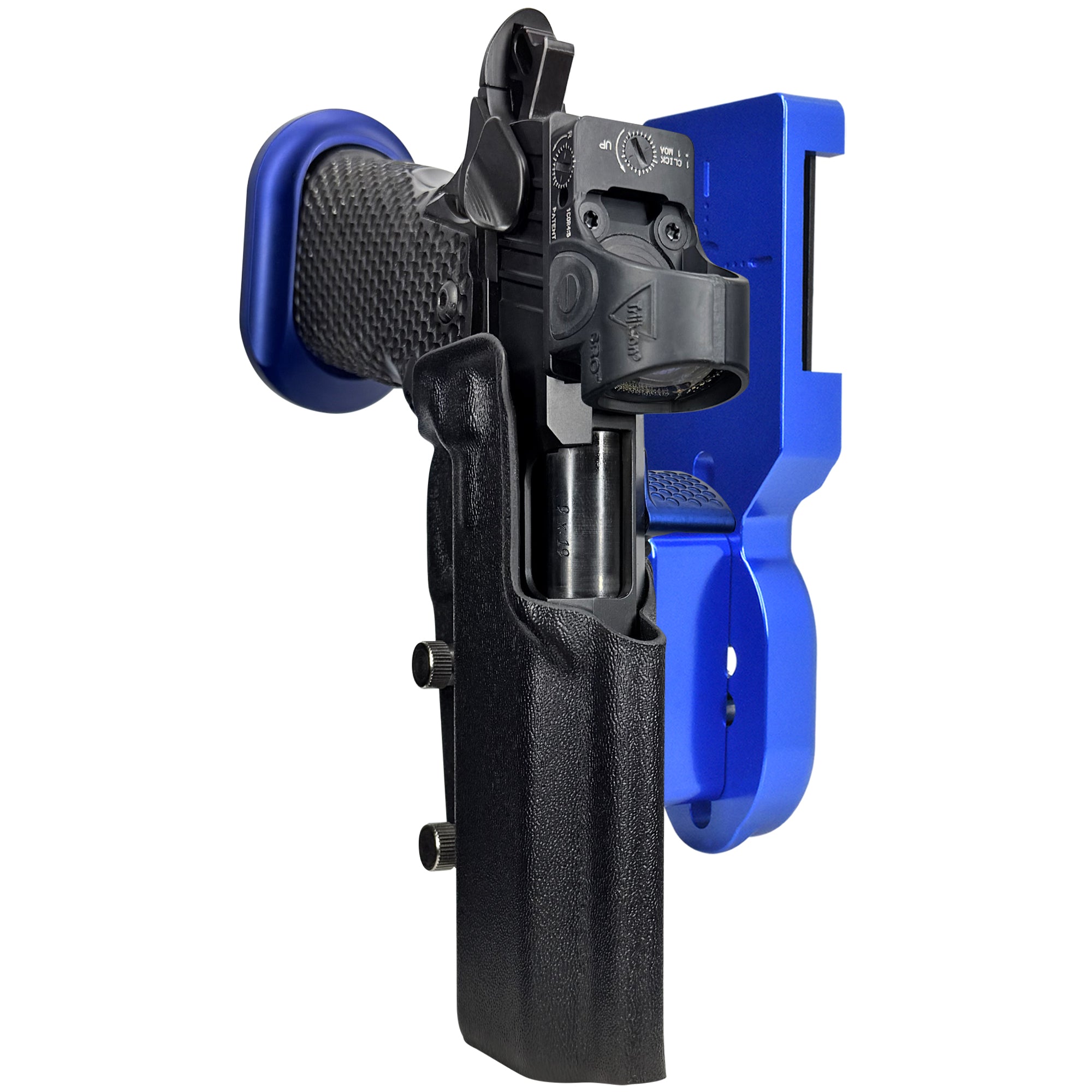 MPA DS9 LOC V2 Pro Heavy Duty Competition Holster in Blue / Black