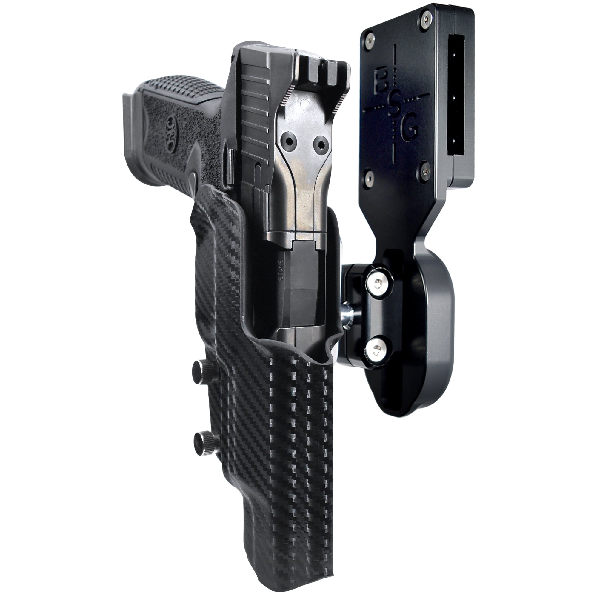 FN 509 LS Edge Pro Ball Joint Competition Holster in Carbon Fiber