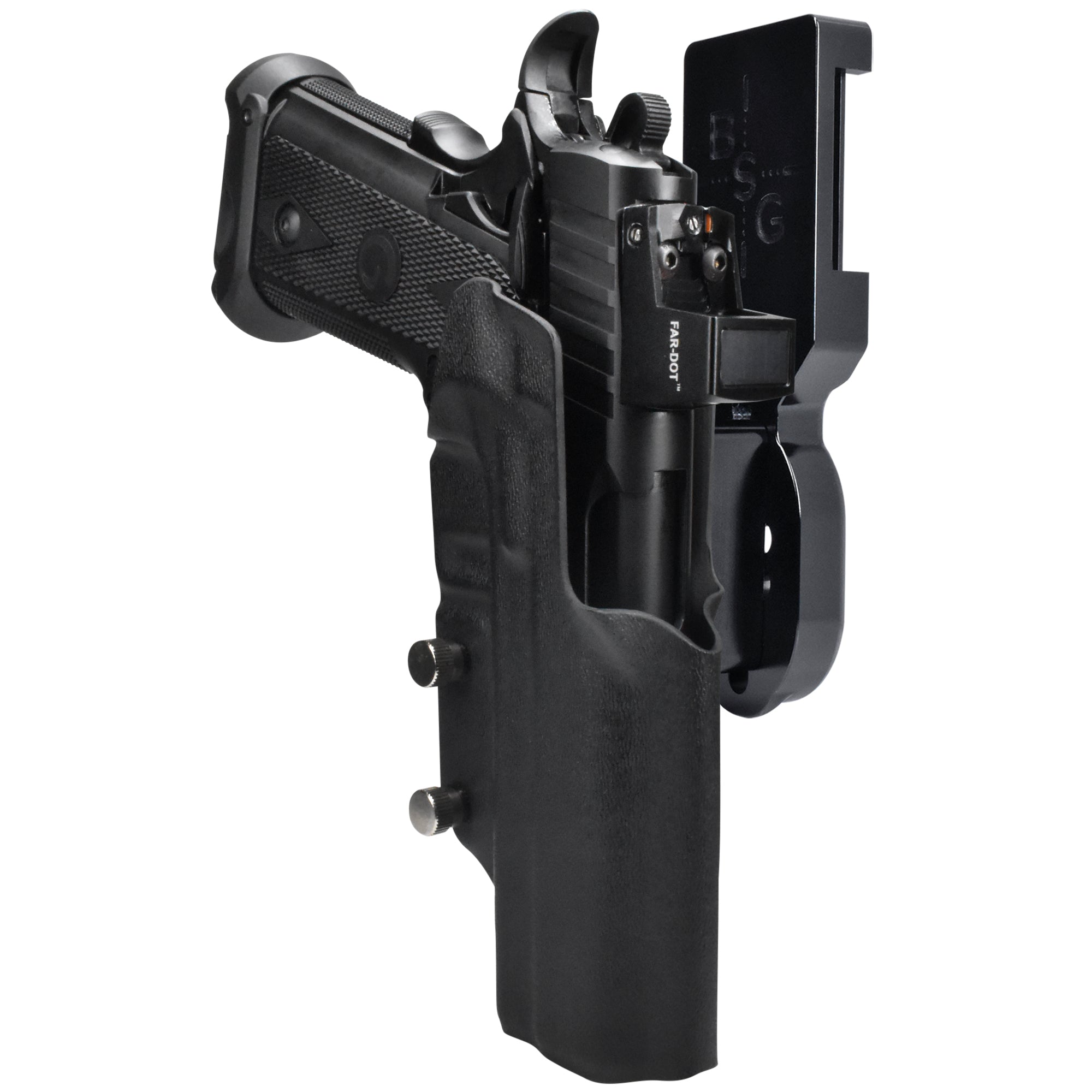 Girsan Witness 2311 Pro Heavy Duty Competition Holster in Black / Black
