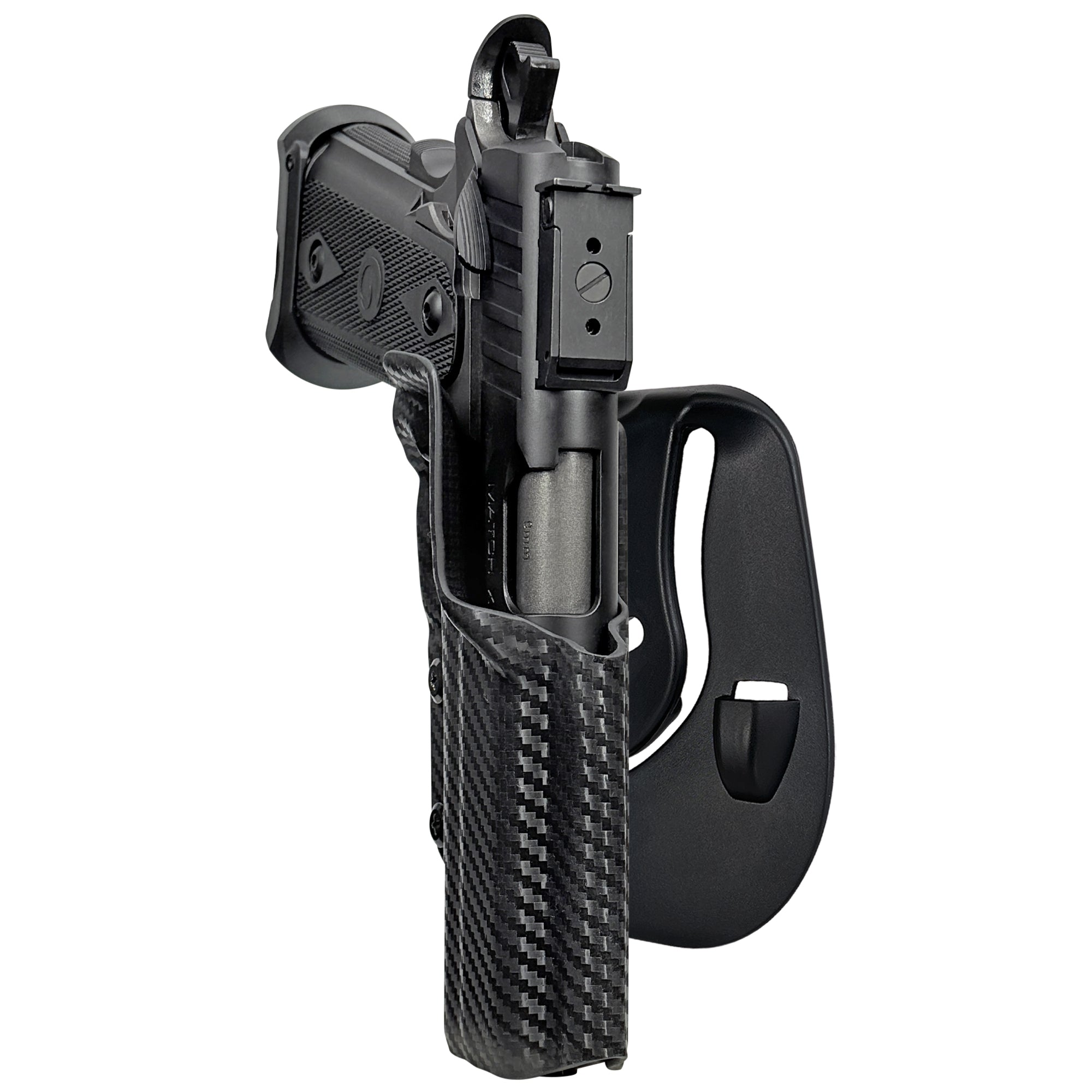 Witness2311 Match X OWB Paddle Holster in Carbon Fiber