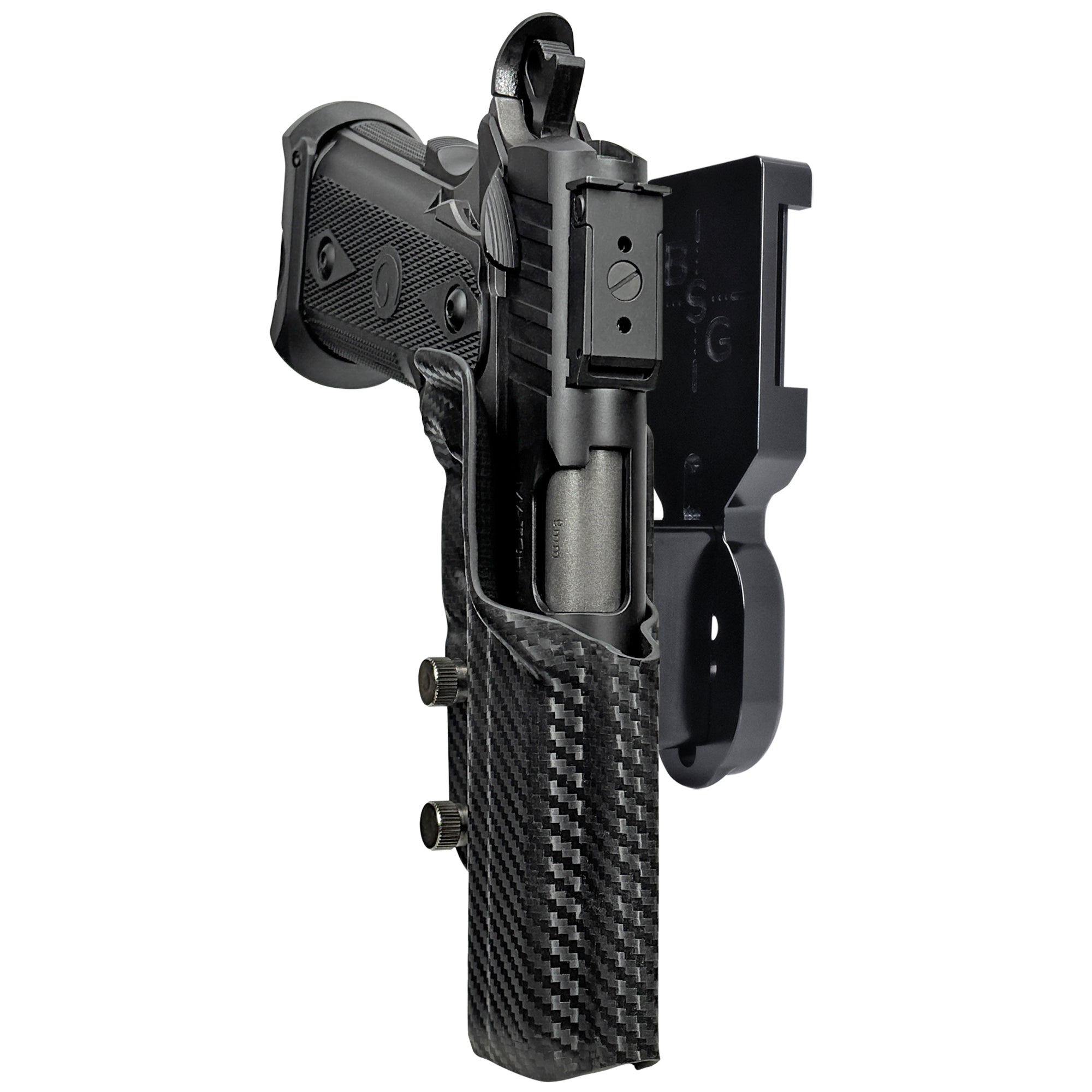 Witness2311 Match X Pro Heavy Duty Competition Holster in Black / Carbon Fiber