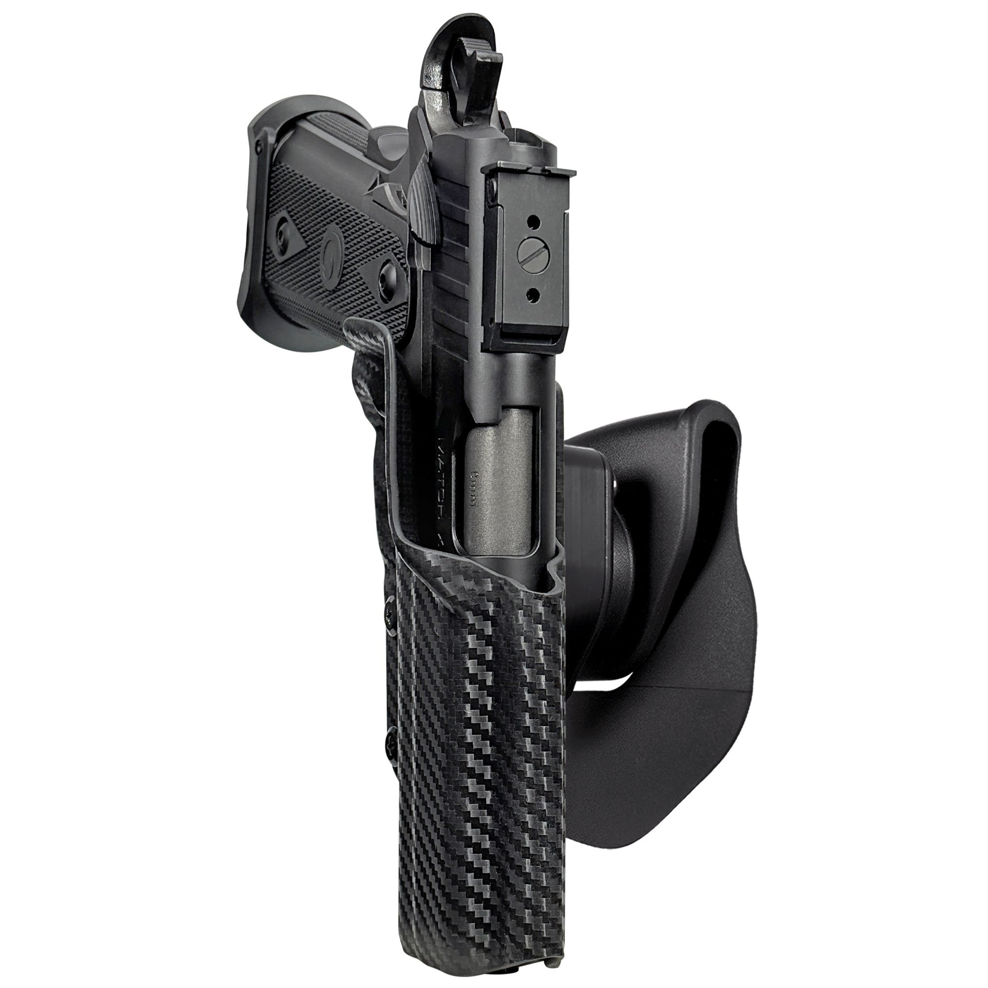 Witness2311 Match X OWB Quick Release Paddle Holster in Carbon Fiber