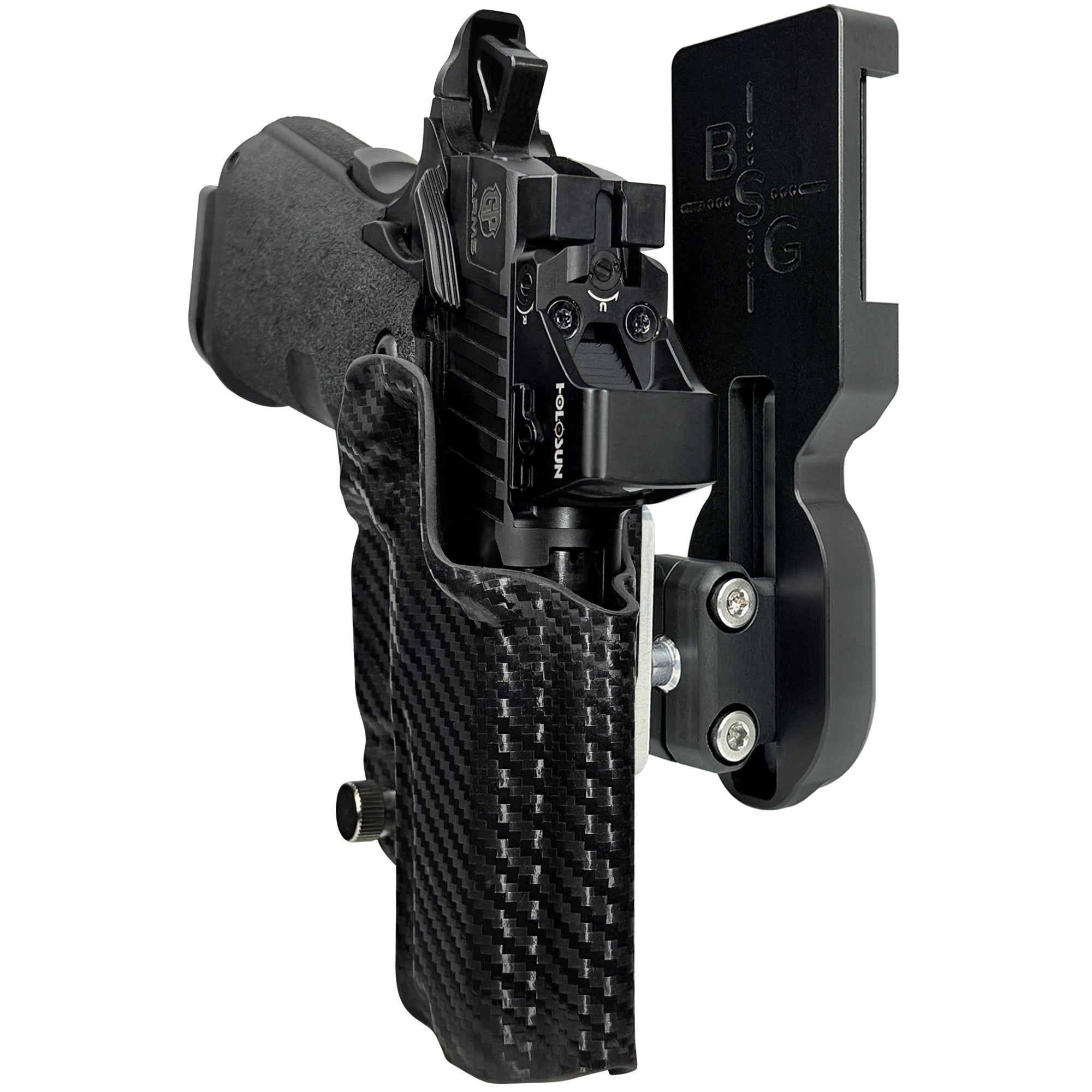 GP Arms Forza 3.1 Pro Ball Joint Competition Holster in Carbon Fiber
