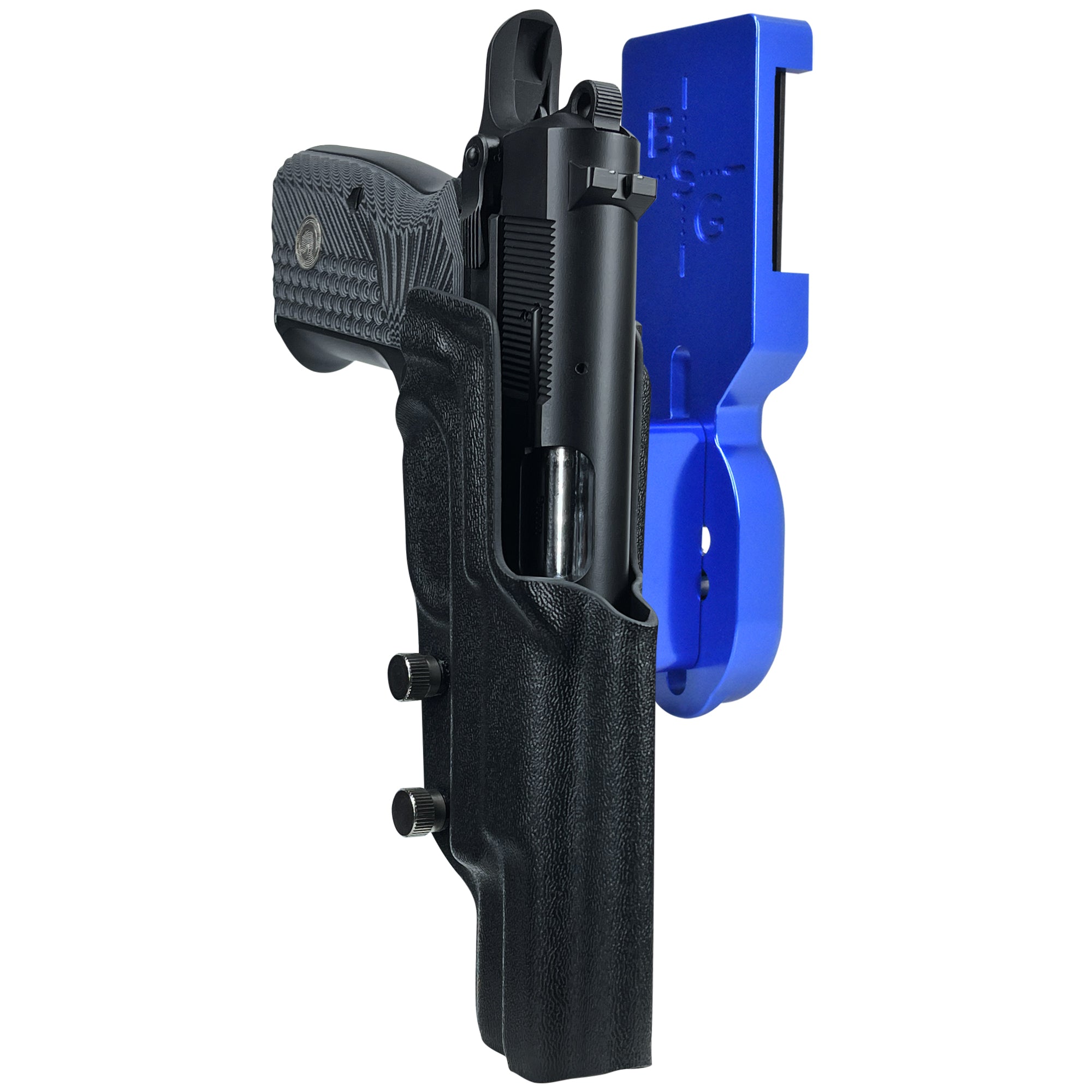 Girsan MC P35 Match Pro Heavy Duty Competition Holster in Blue / Black