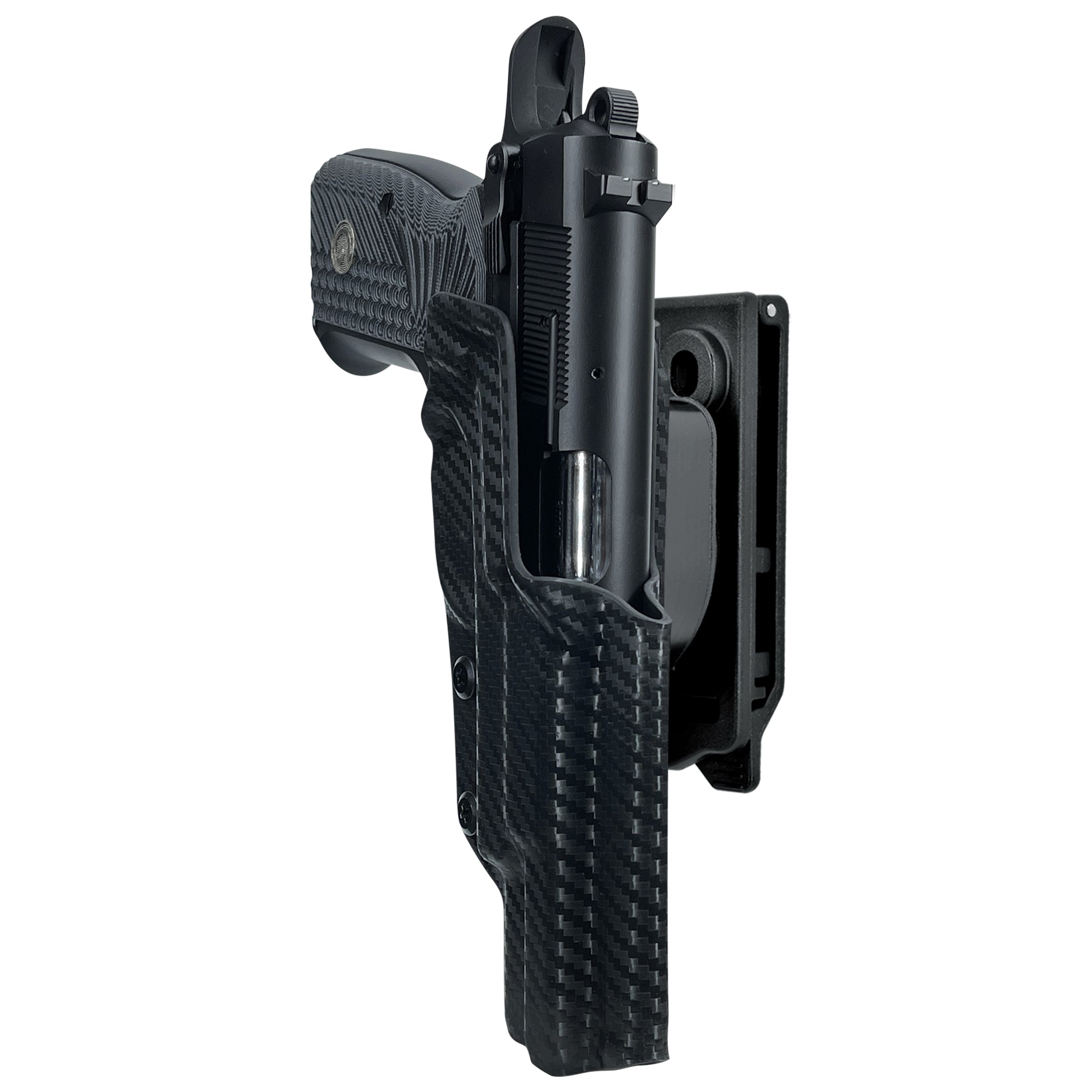 Girsan MC P35 Match Quick Release IDPA Holster in Carbon Fiber