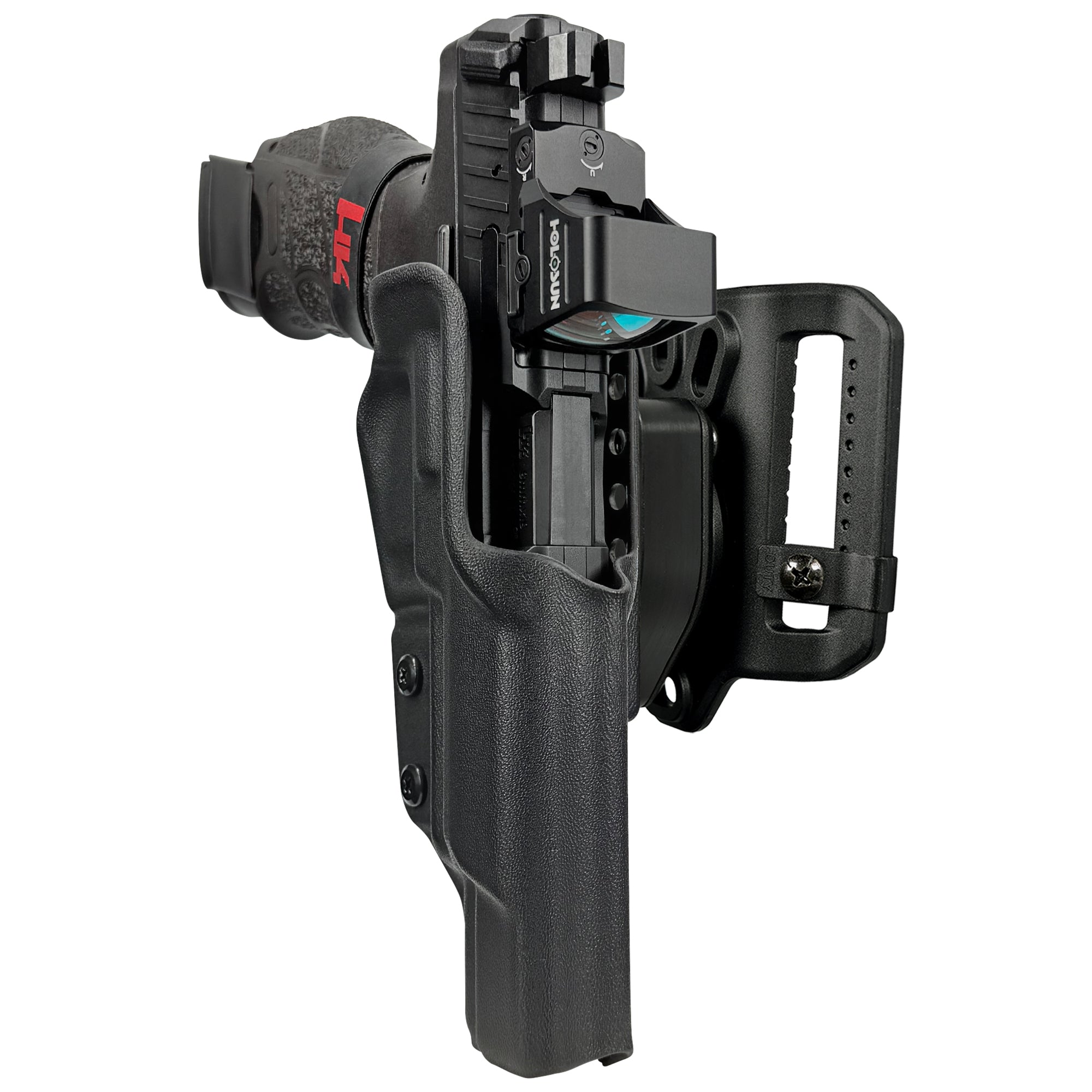 H&K VP9 Match Quick Release Belt Loop Holster in Black