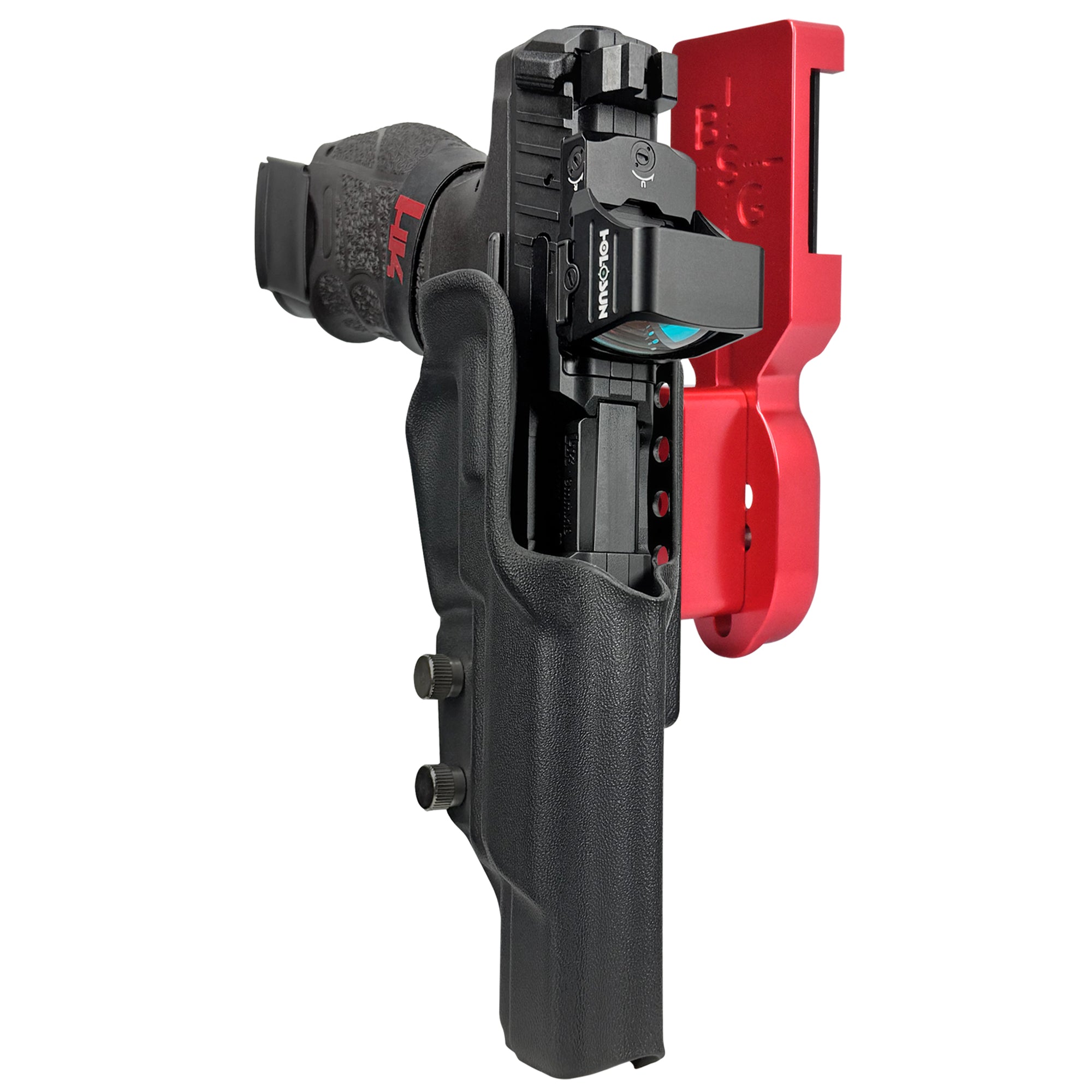 H&K VP9 Match Pro Heavy Duty Competition Holster in Red / Black