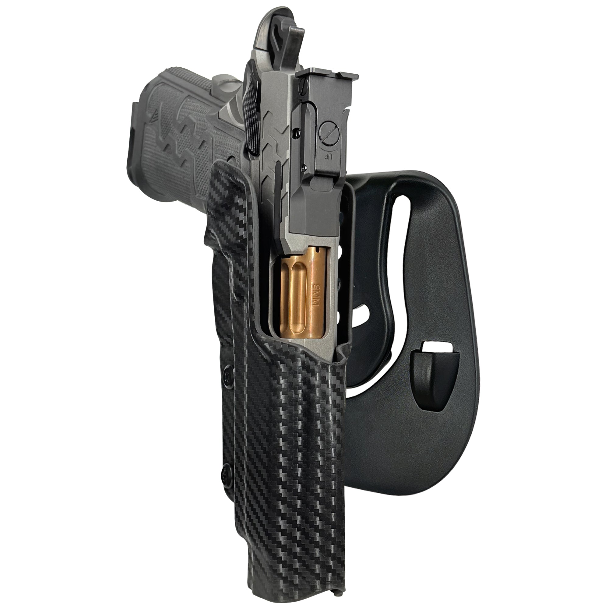 Kimber 2K11 OWB Paddle Holster in Carbon Fiber
