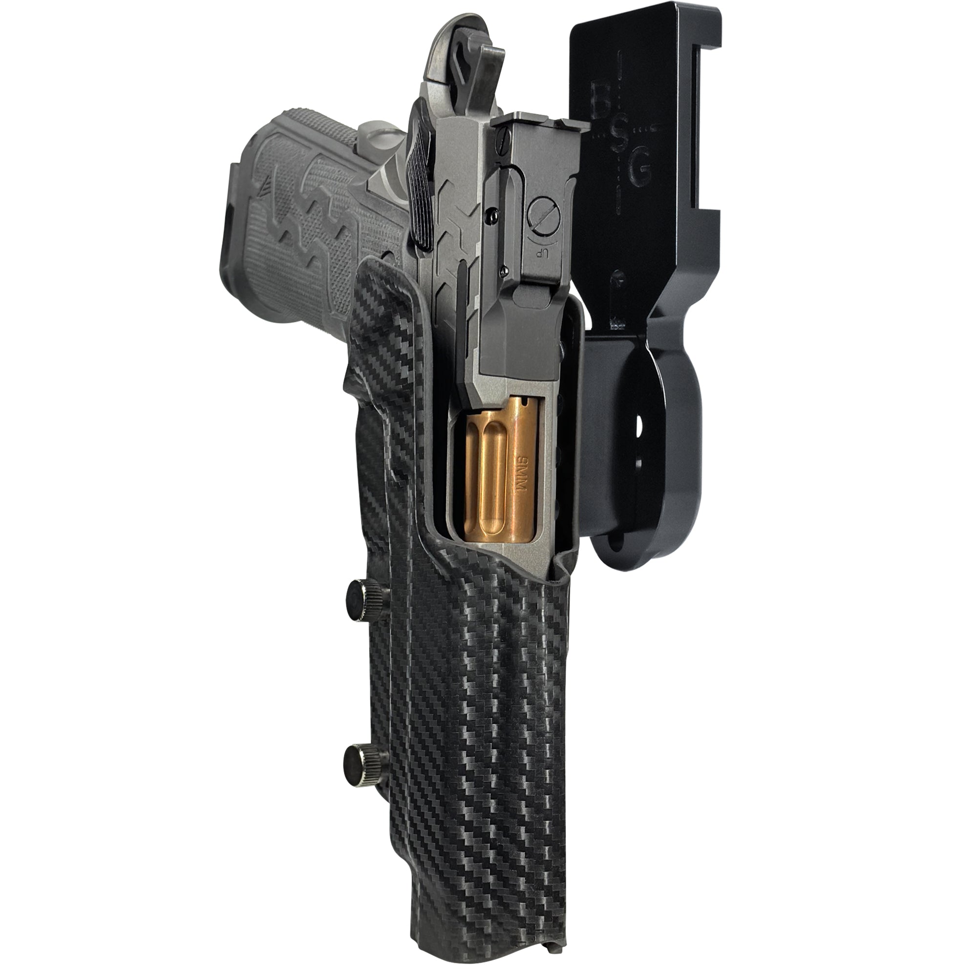 Kimber 2K11 Pro Heavy Duty Competition Holster in Black / Carbon Fiber