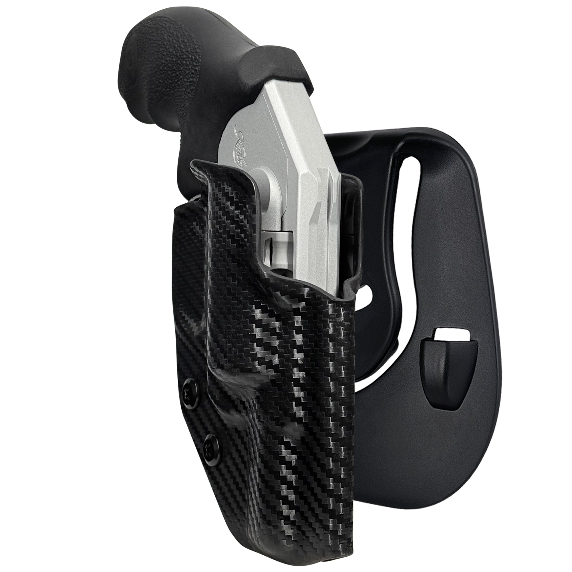 Kimber K6xs OWB Paddle Holster in Carbon Fiber