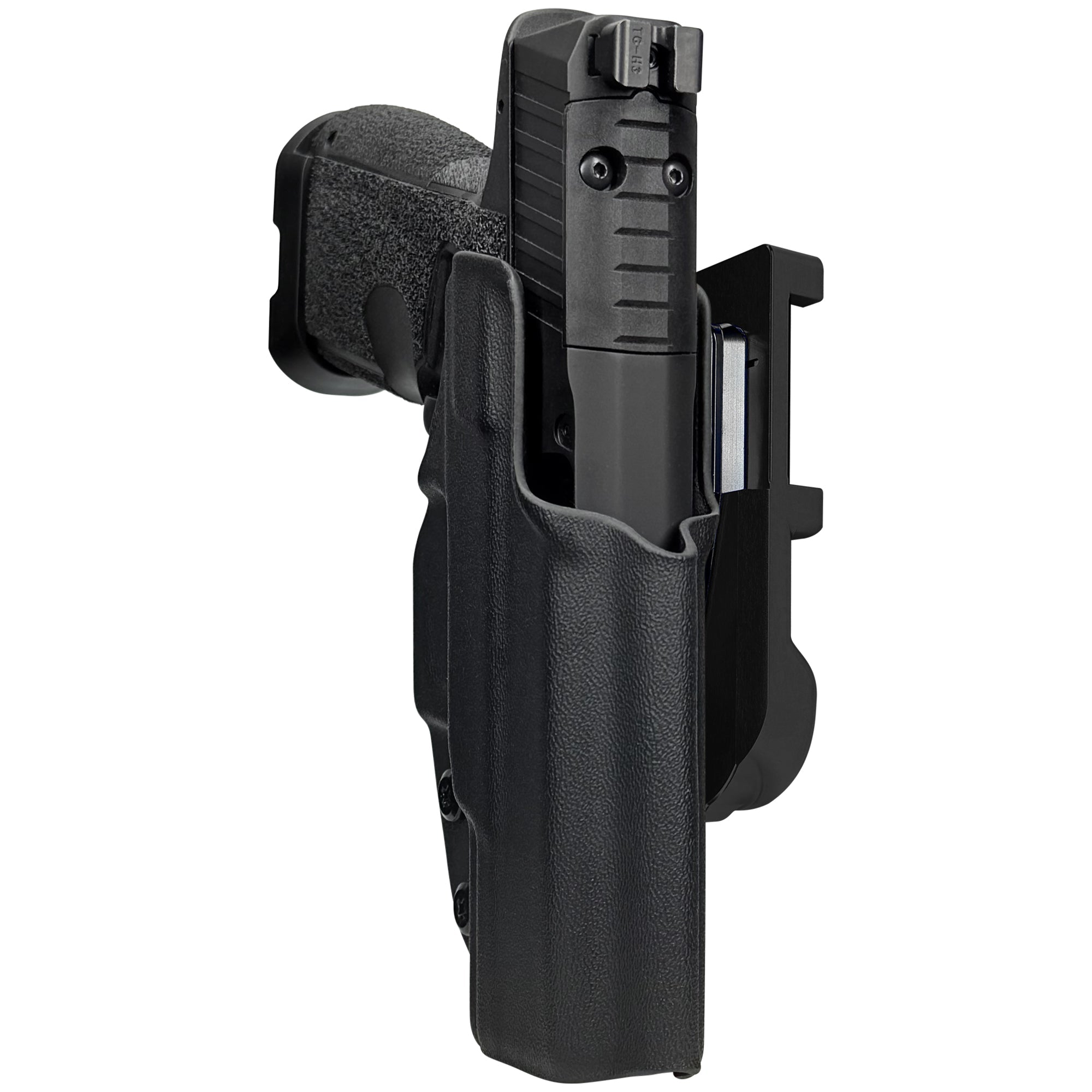 Kimber R7 Mako CC IDPA Quick Mount Holster with Black Belt Attachment, Black Holster Shell