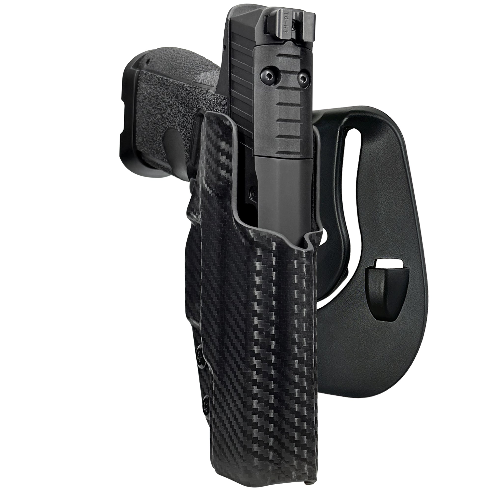 Kimber R7 Mako CC OWB Paddle Holster in Carbon Fiber