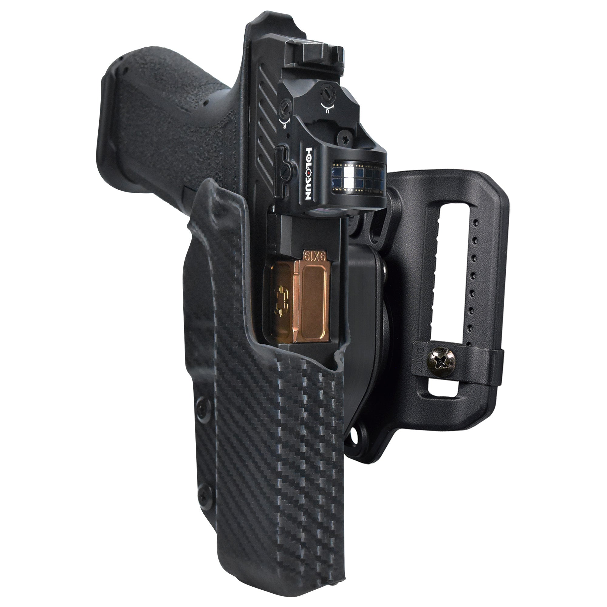Shadow Systems MR920L Quick Release Belt Loop Holster in Carbon Fiber