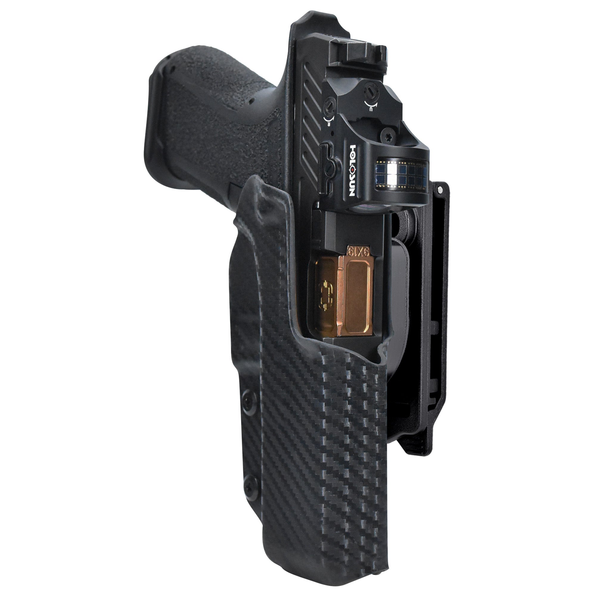 Shadow Systems MR920L Quick Release IDPA Holster in Carbon Fiber
