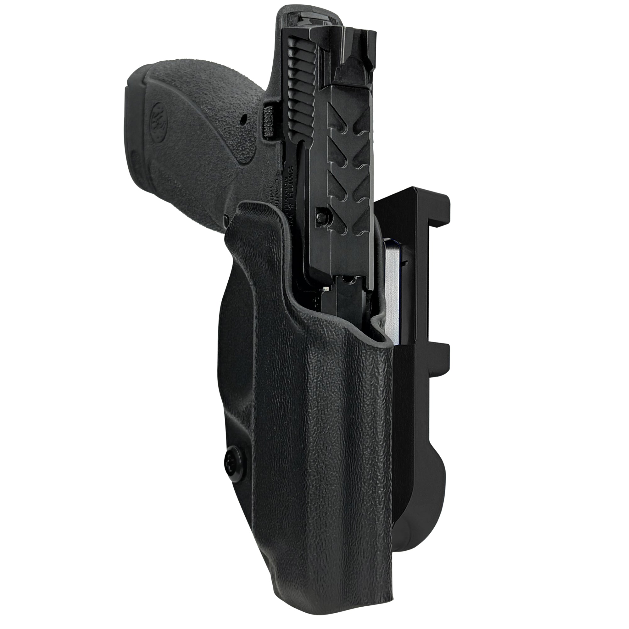 S&W Bodyguard 2.0 Carry Comp IDPA Quick Mount Holster with Black Belt Attachment, Black Holster Shell