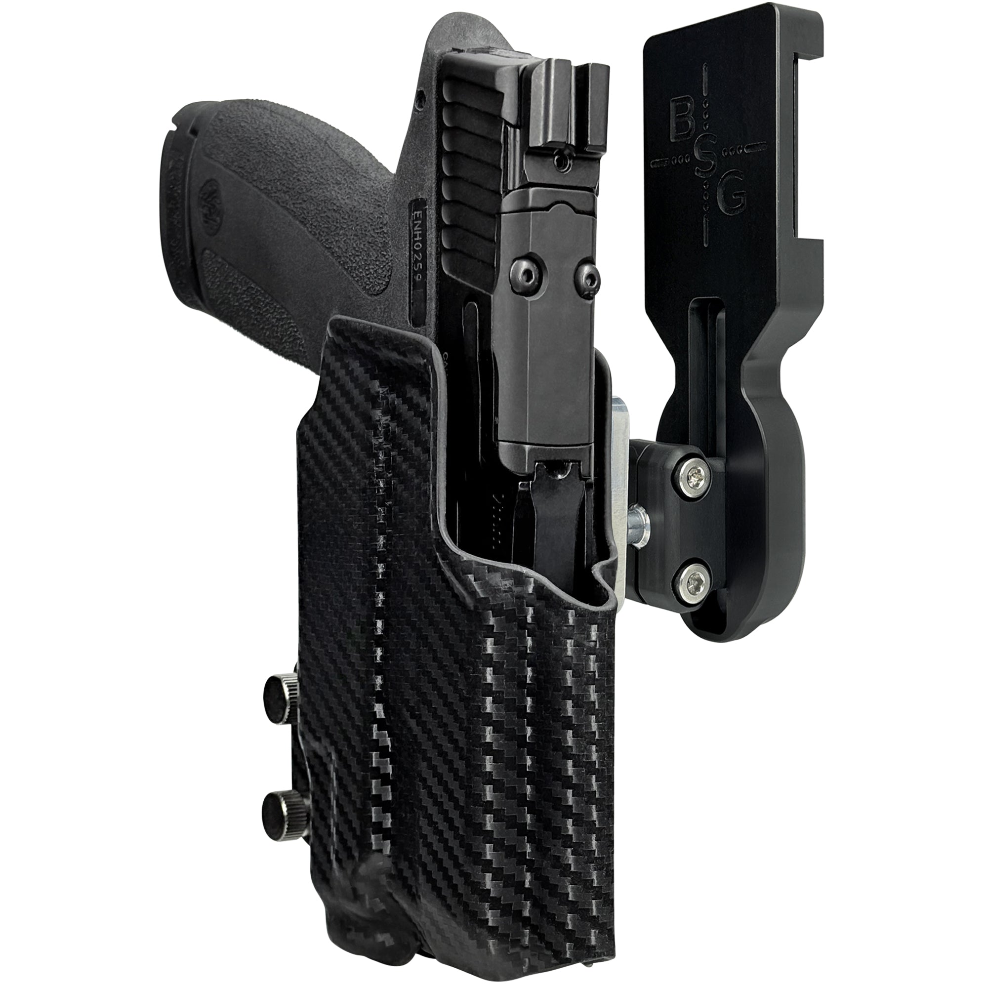 SW M&P Shield X TLR7 Sub Pro Ball Joint Competition Holster in Carbon Fiber