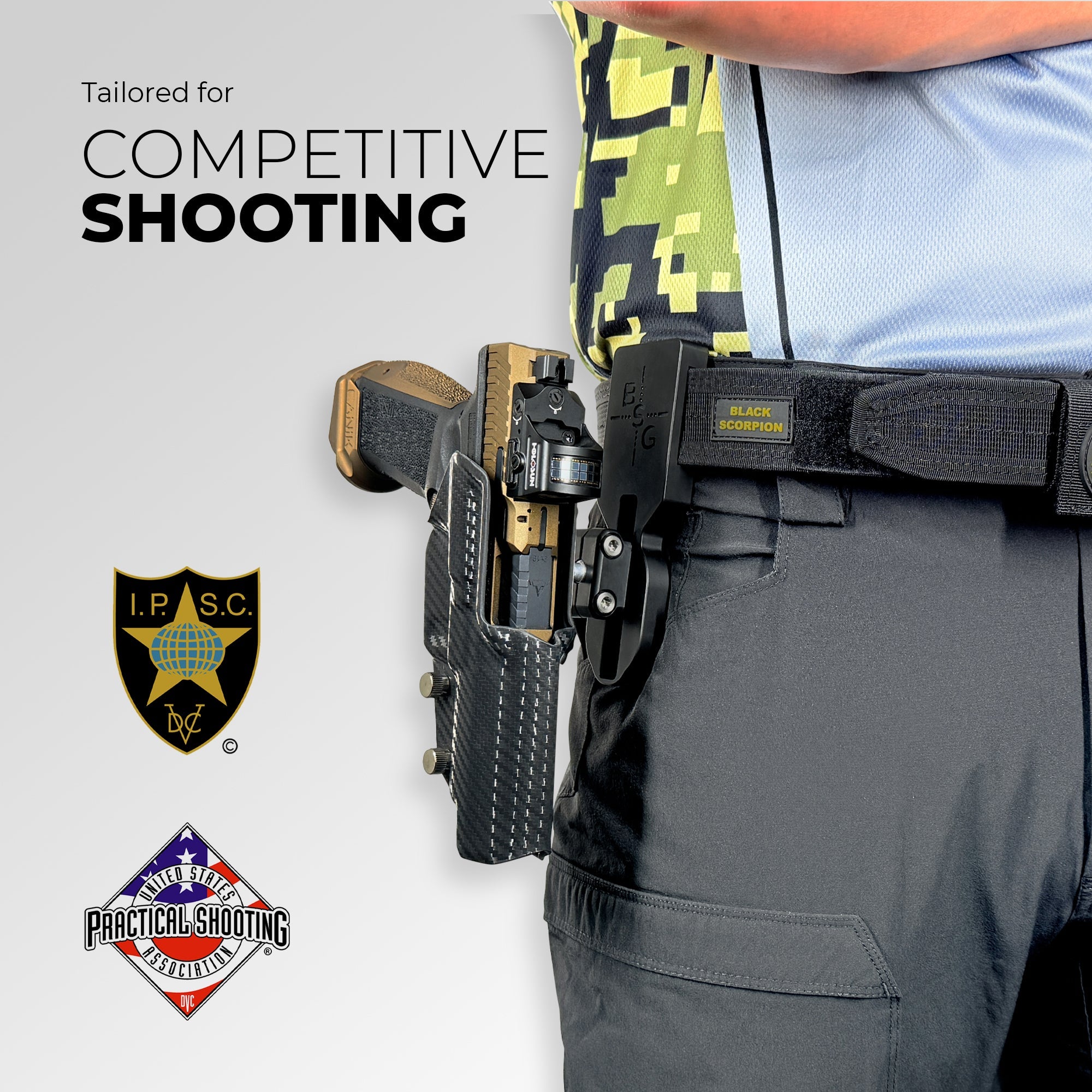 MasterPiece Arms DS9 LOC V2 Pro Ball Joint Competition Holster