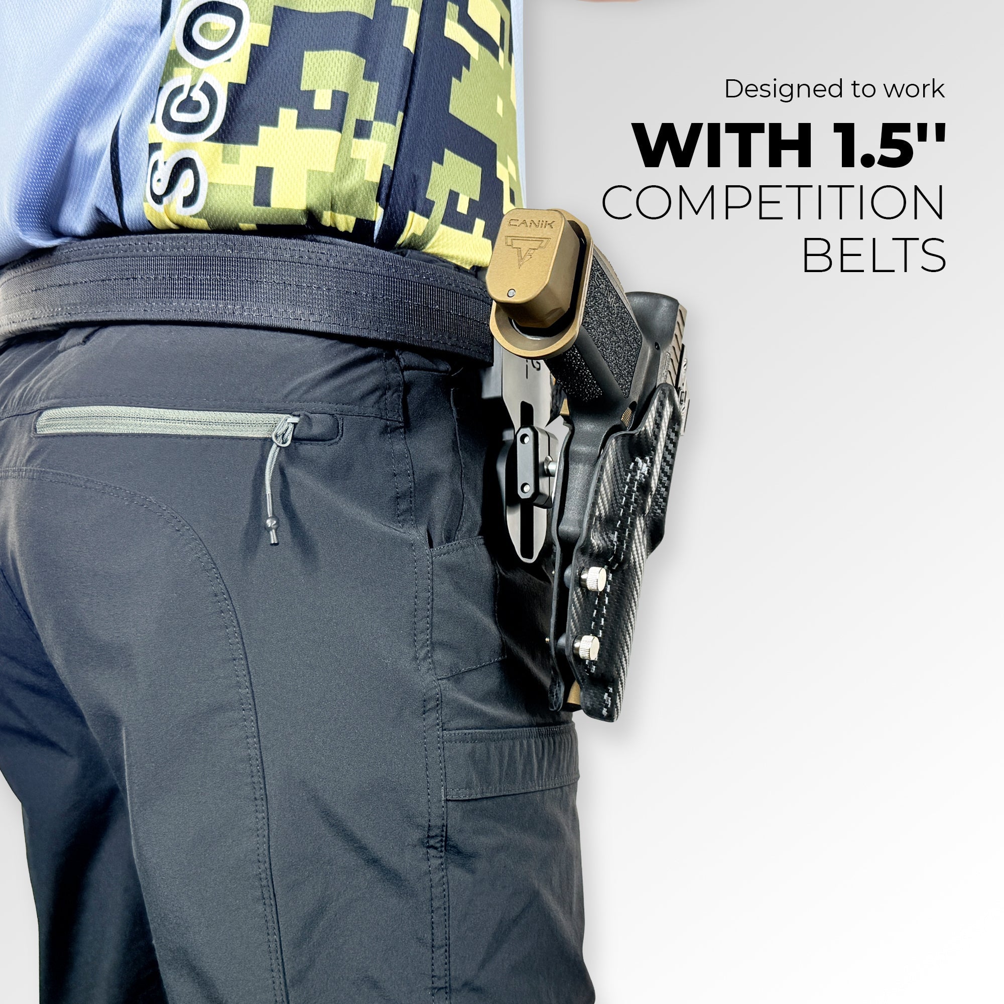 Staccato HD C3.6 w/ Streamlight TLR-7X Pro Ball Joint Competition Holster