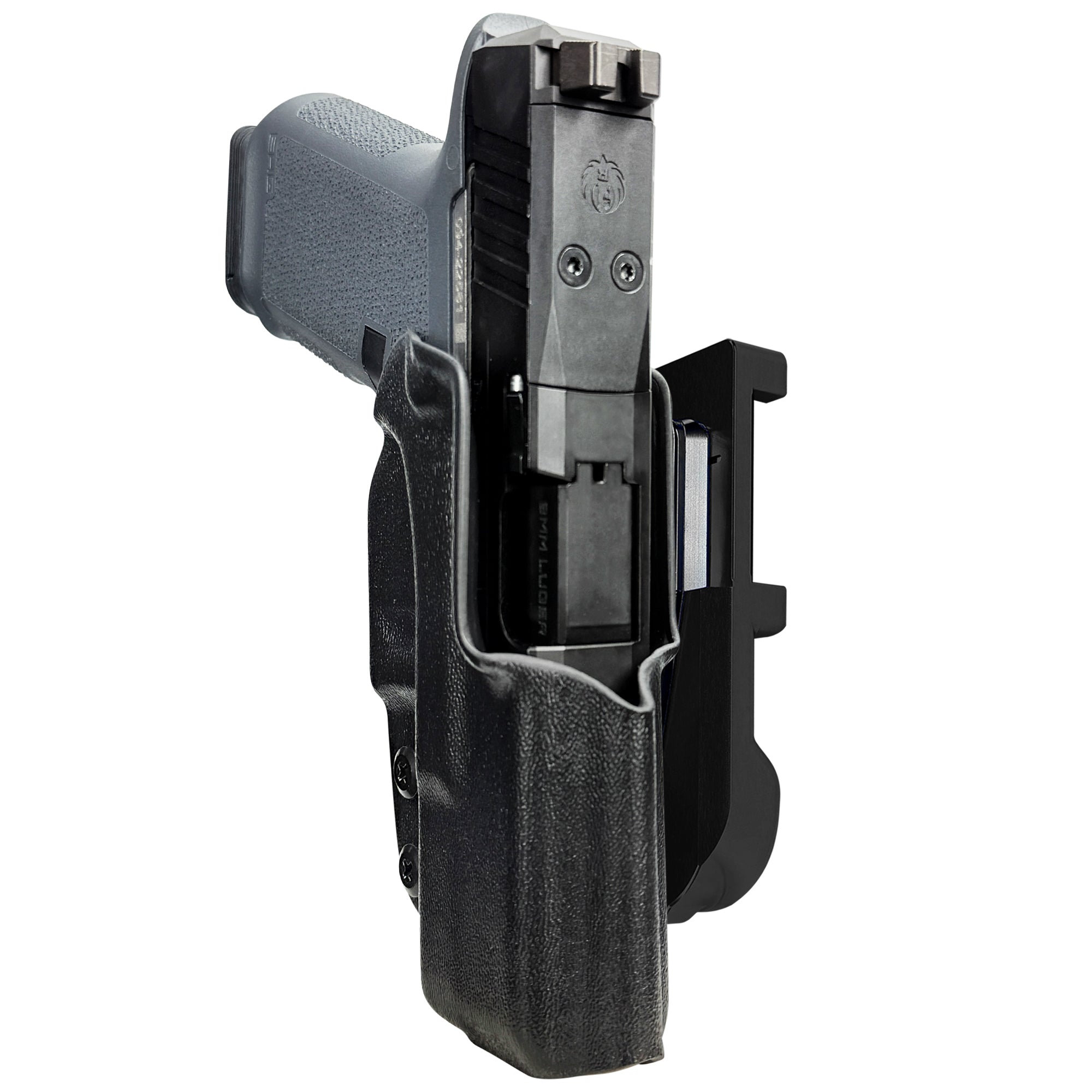 Ruger RXM IDPA Quick Mount Holster with Black Belt Attachment, Black Holster Shell