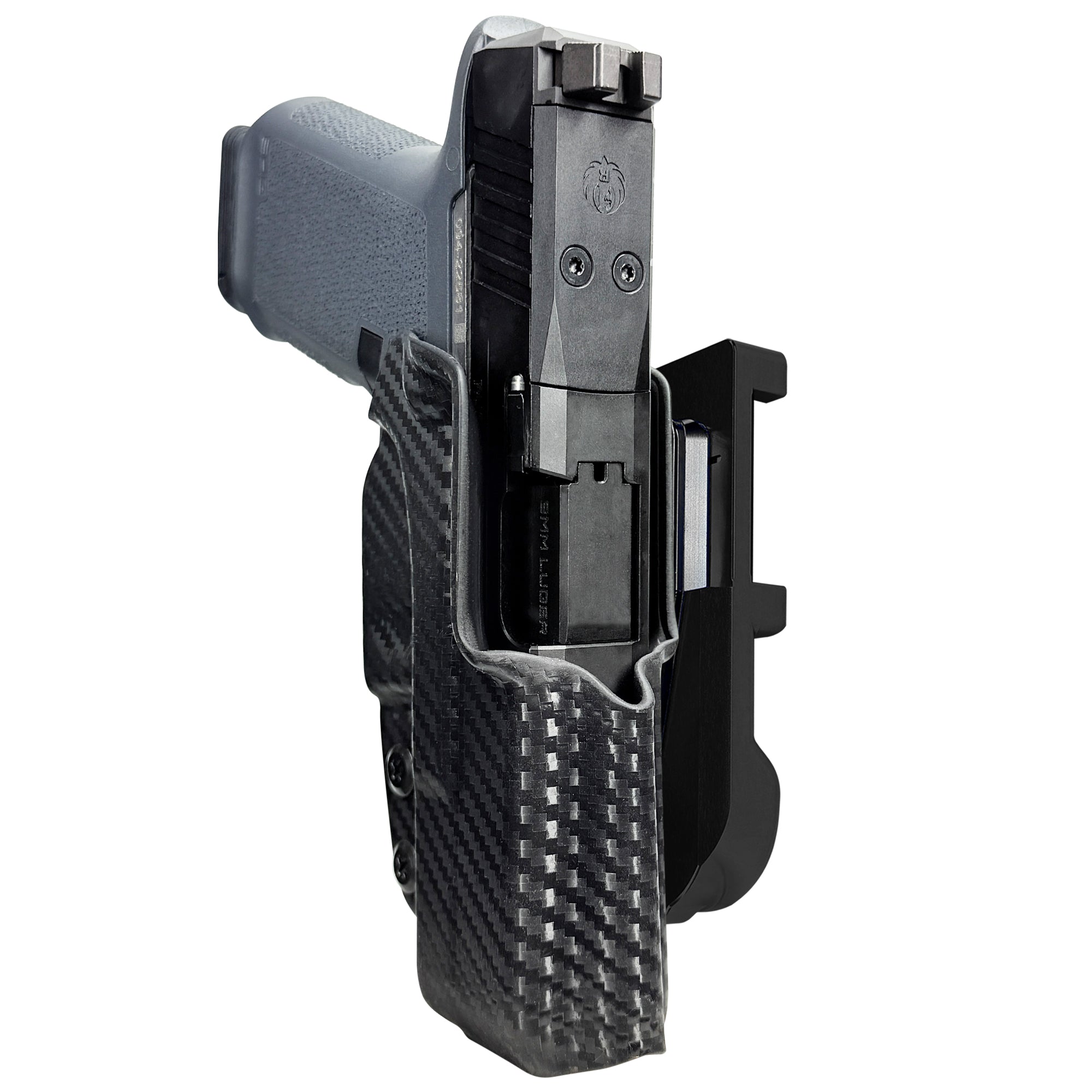 Ruger RXM IDPA Quick Mount Holster with Black Belt Attachment, Carbon Fiber Holster Shell