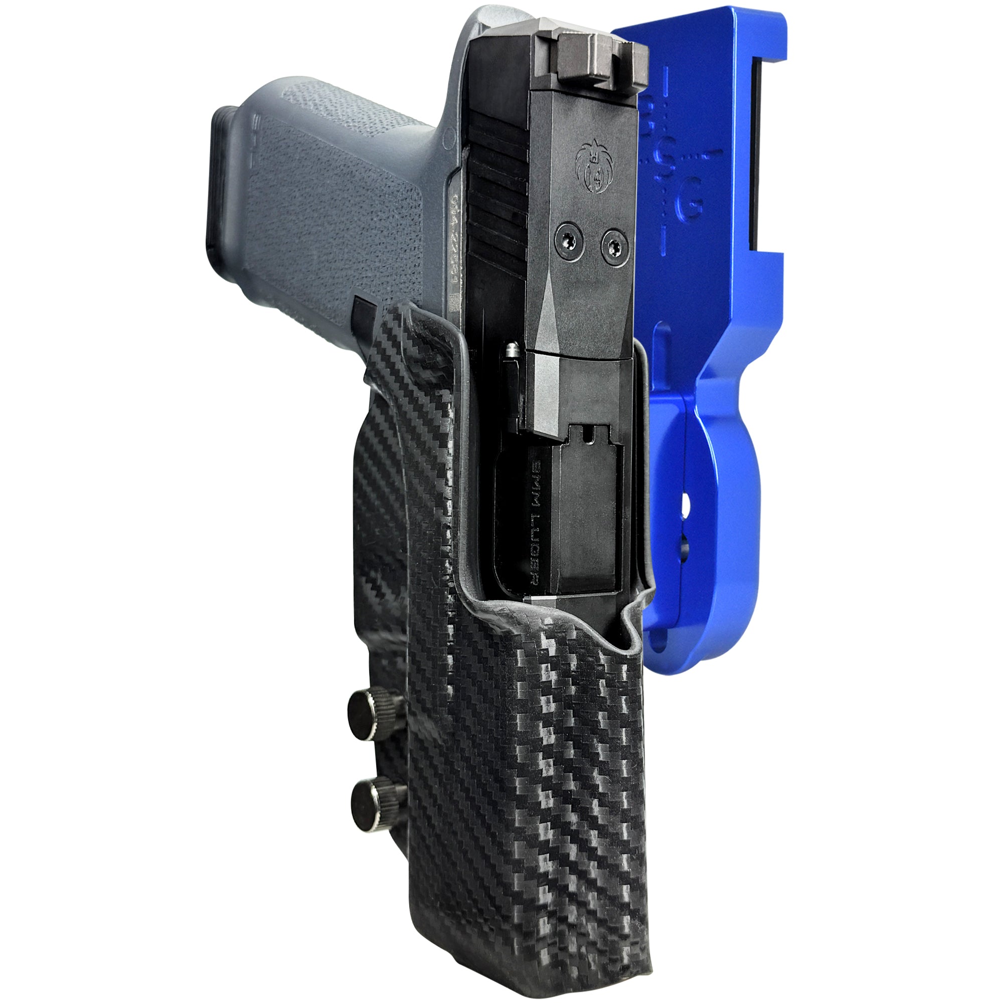 Ruger RXM Pro Heavy Duty Competition Holster in Blue / Carbon Fiber