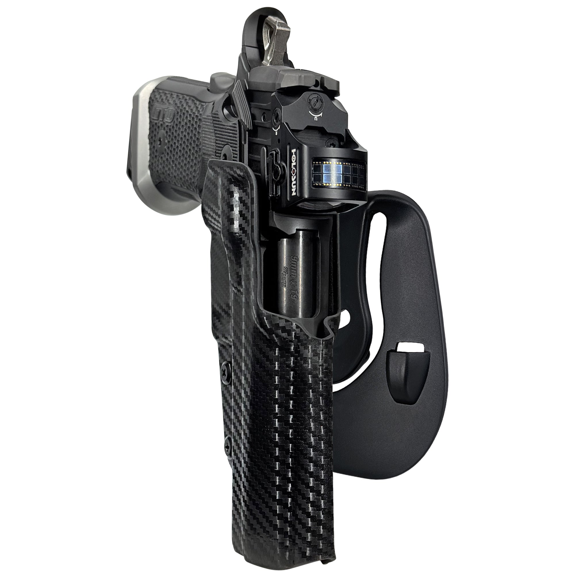 Sig Sauer P211-GTO OWB Paddle Holster in Carbon Fiber