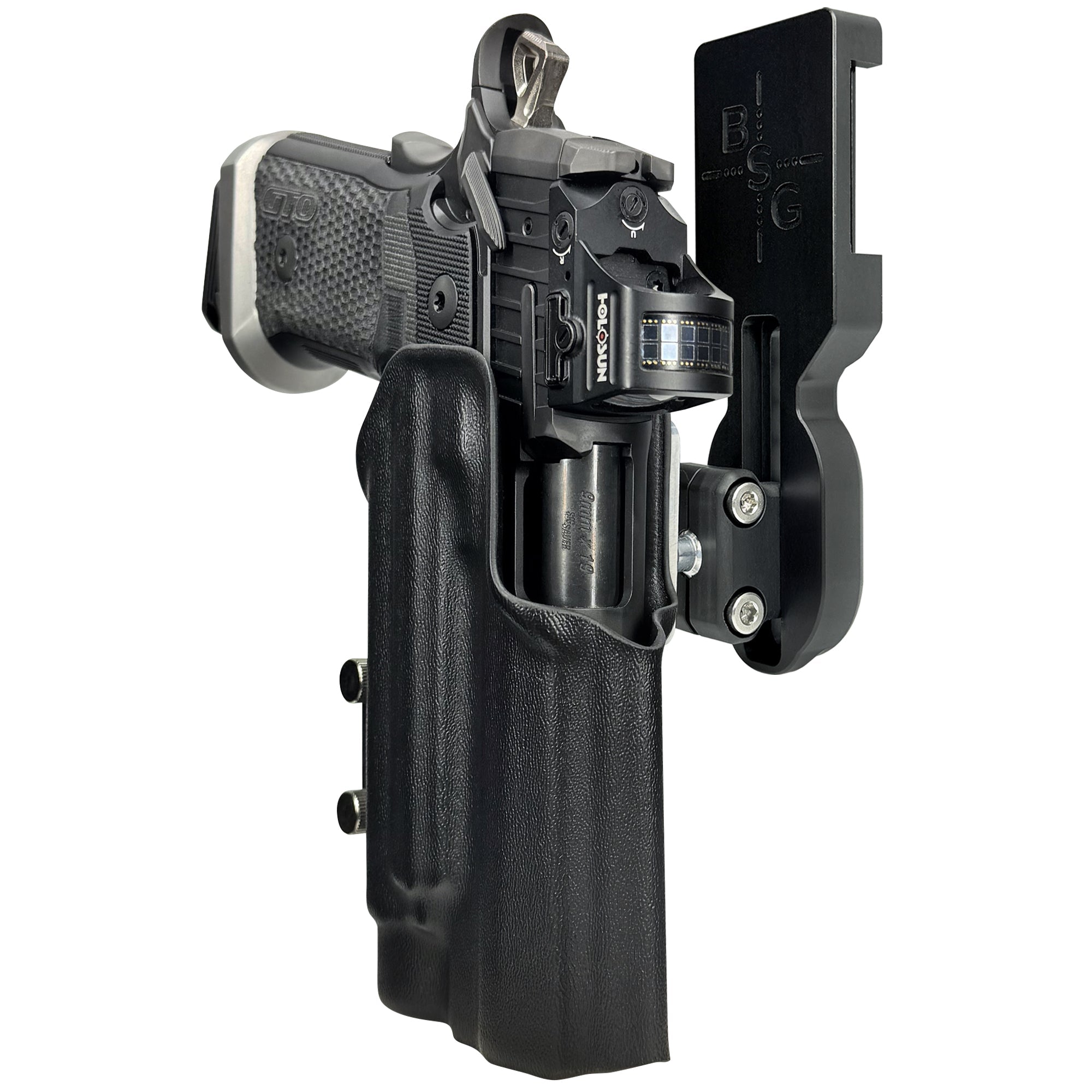 Sig P211-GTO w TLR1HLX Pro Ball Joint Competition Holster in Black