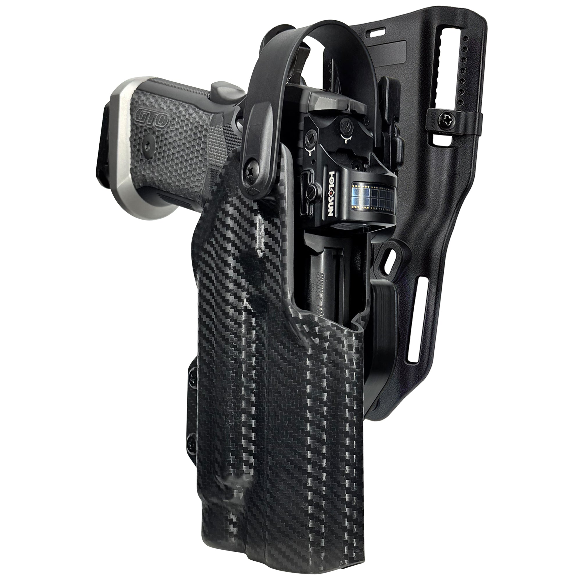 Sig Sauer P211 GTO w/ Streamlight TLR-1 HLX Level II Duty Drop & Offset Holster