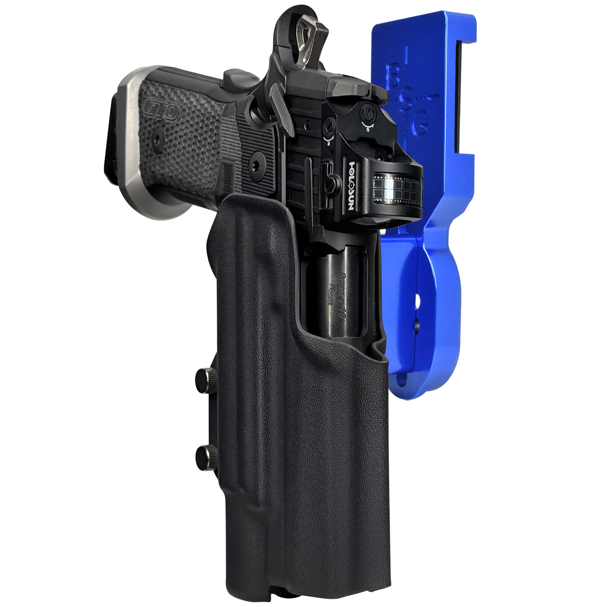 Sig P211 w X300U-A Pro Heavy Duty Competition Holster in Blue / Black