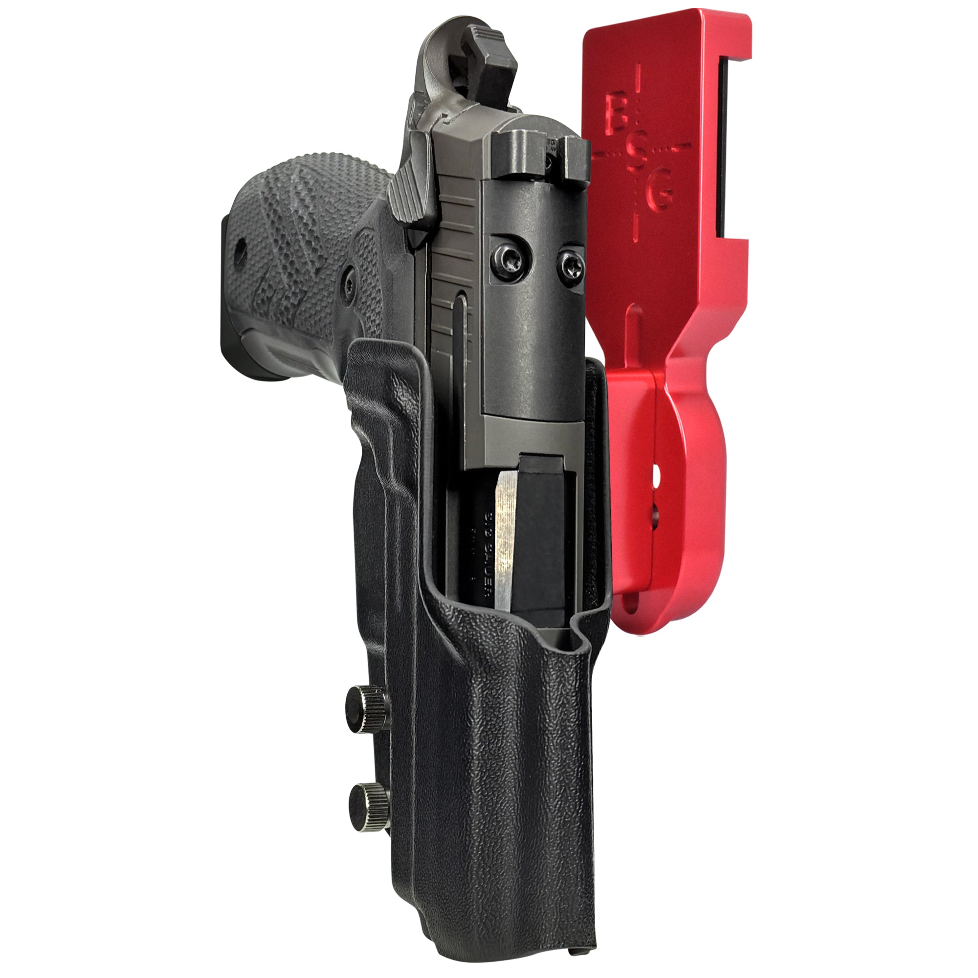 Sig P226 XCarry Legion Pro Heavy Duty Competition Holster in Red / Black
