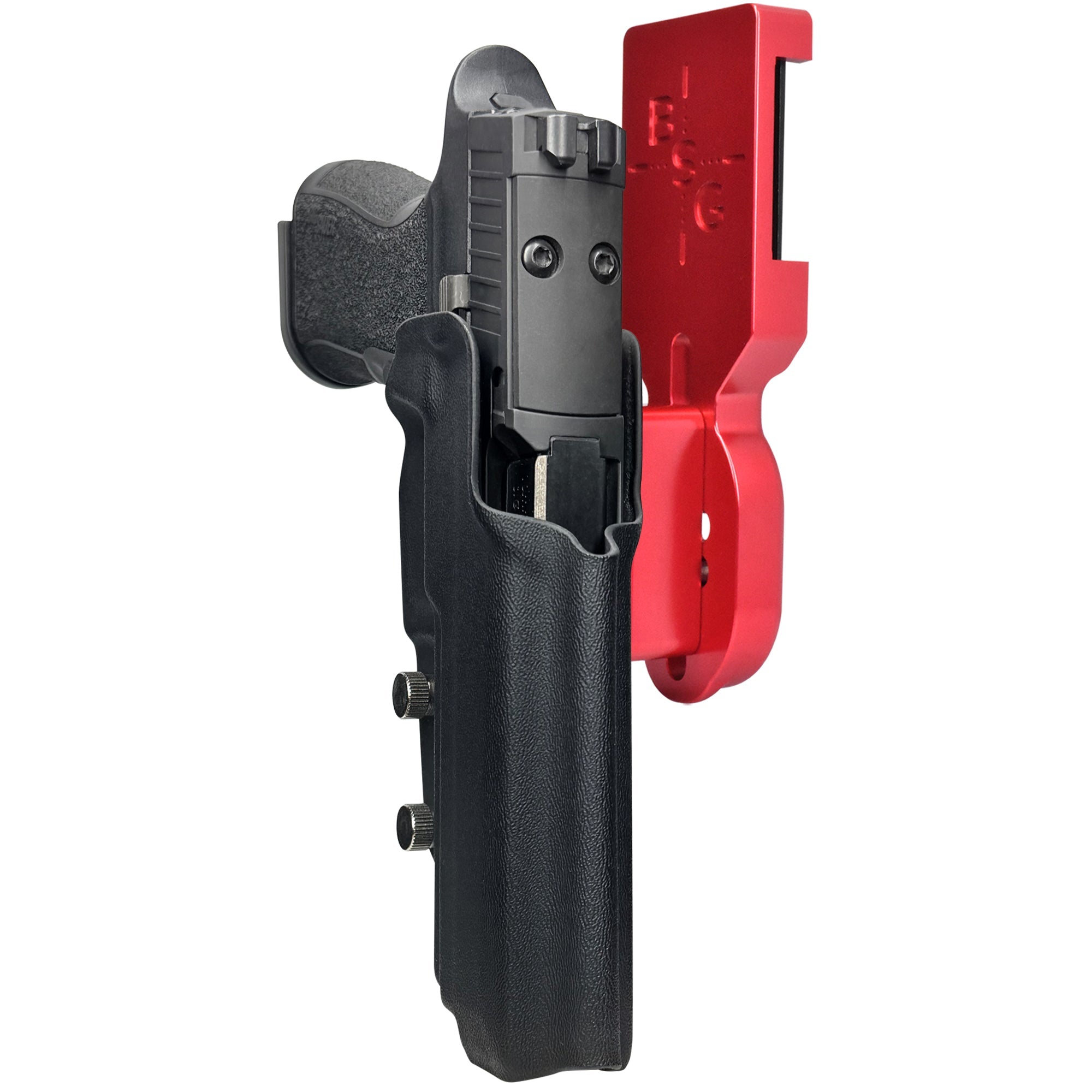 Sig P320 XTEN Pro Heavy Duty Competition Holster in Red / Black